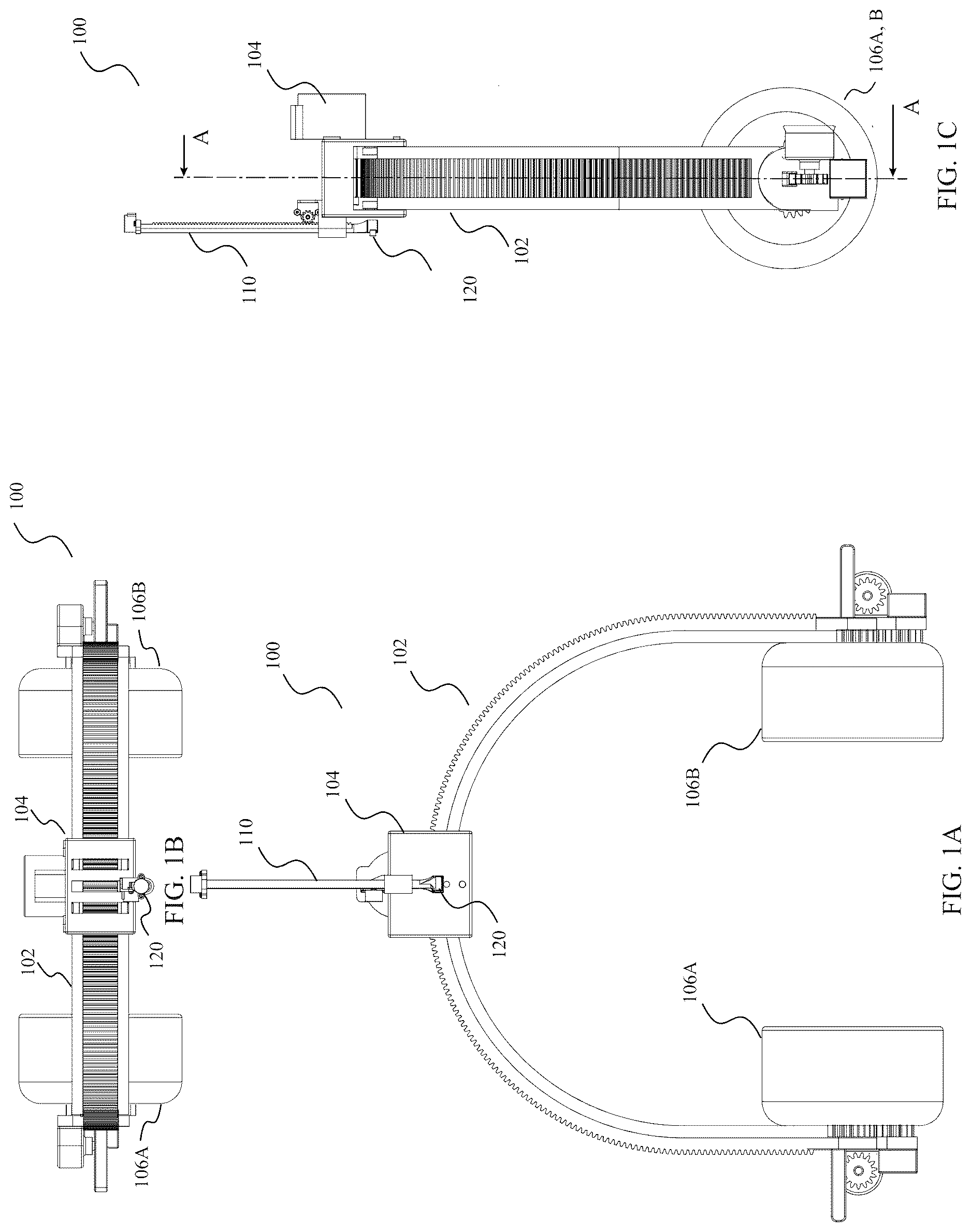 Patent US12611022 — Apparatus and method for wearable automated hair health-monitor and styler — Figure 1