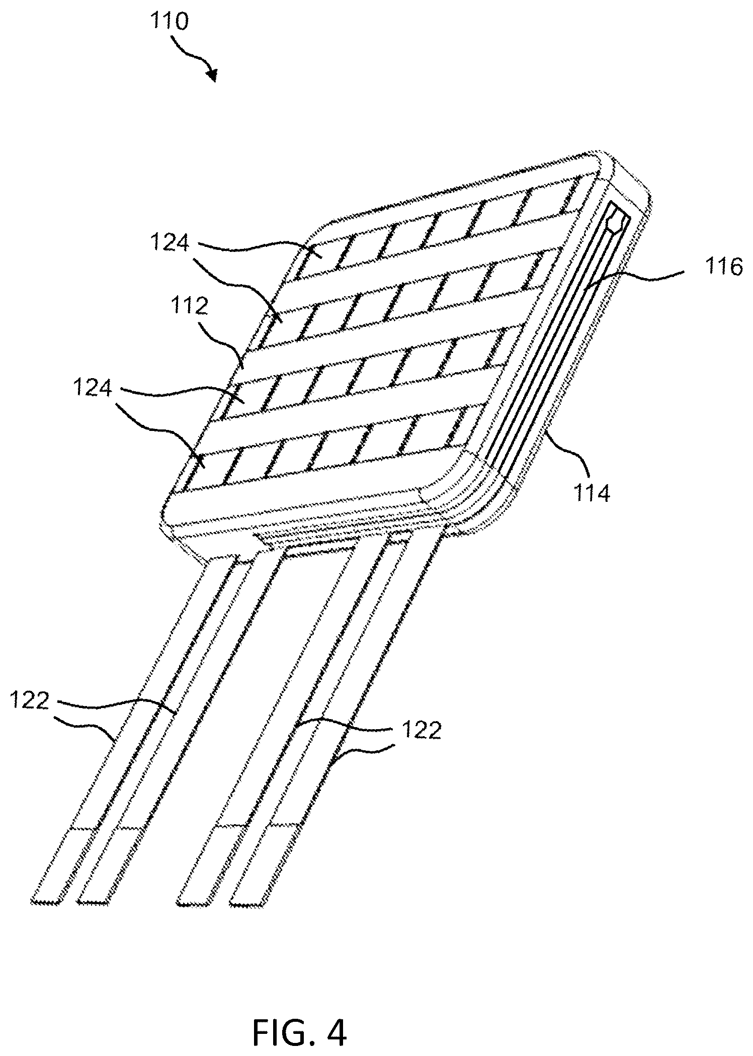 Patent US12611026 Figure 4 – Wearable and replaceable pouch or skin for holding a portable battery pack
