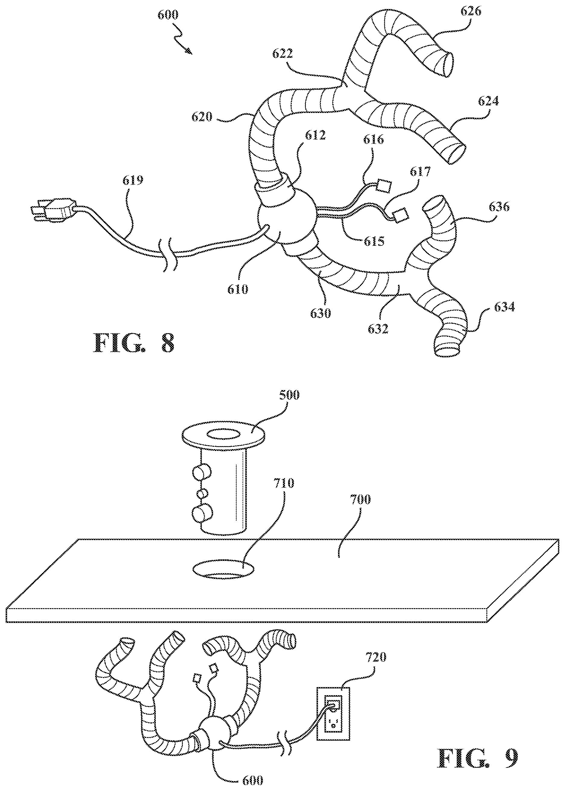 Patent US12611028 Figure 6 – Hairbrush heating device