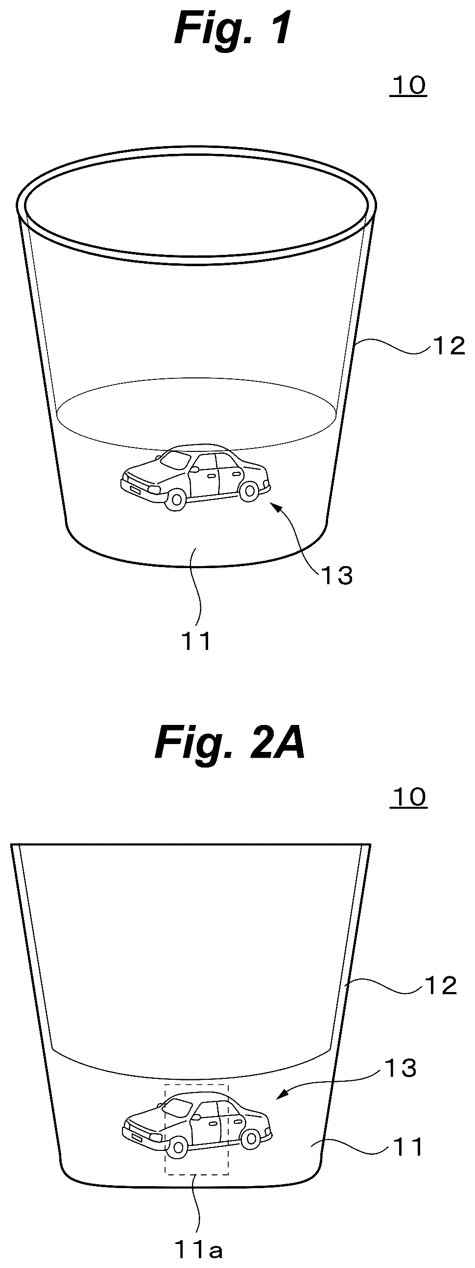 Patent US12611060 — Glass container with image — Figure 1