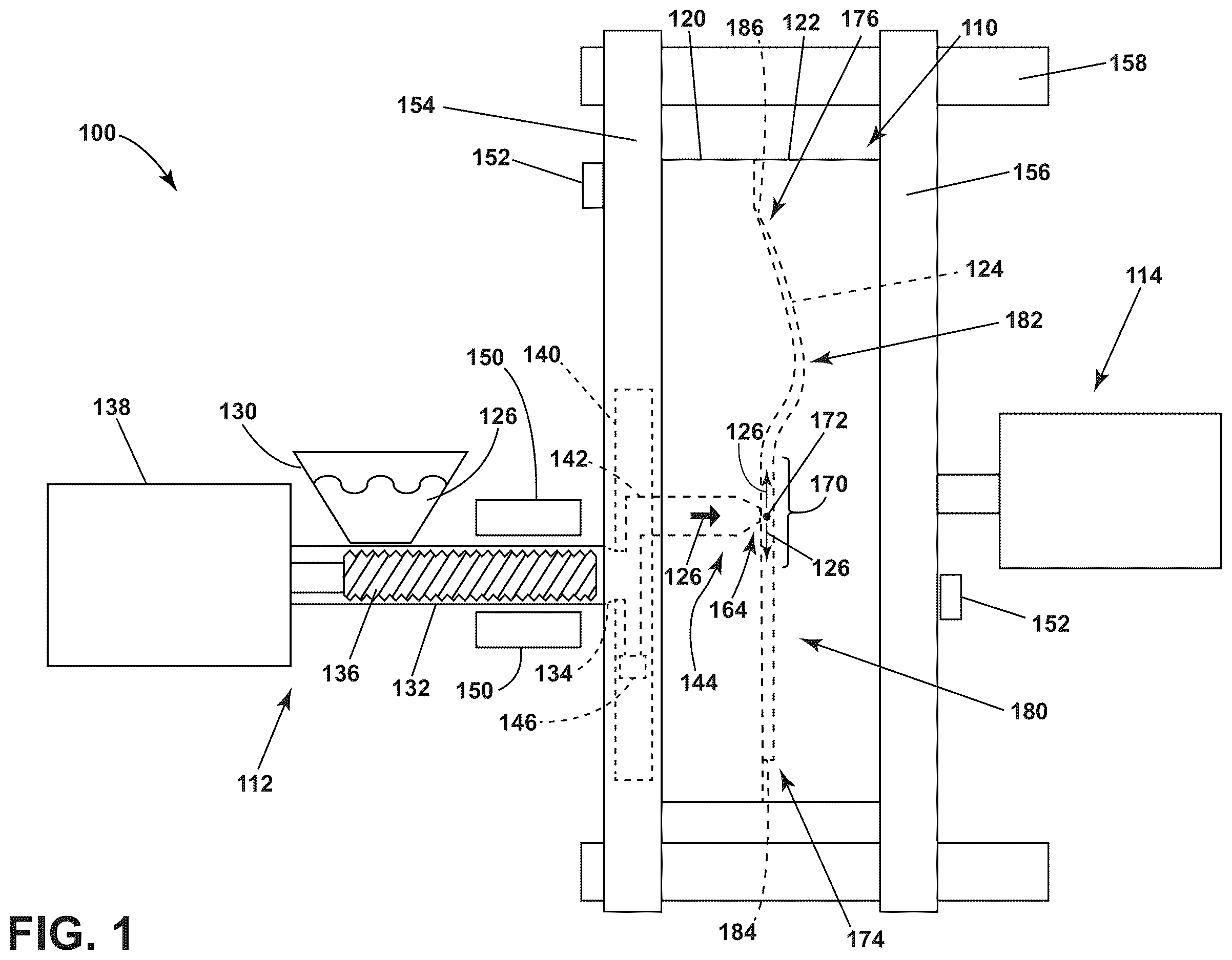 Patent US12611061 — Injection molded cutlery and method and system therefor — Figure 1