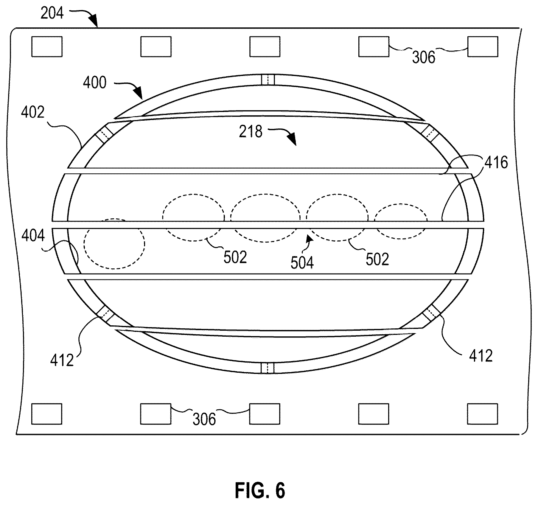 Patent US12611063 Figure 5 – Glove cartridge assemblies for touchless glove application systems