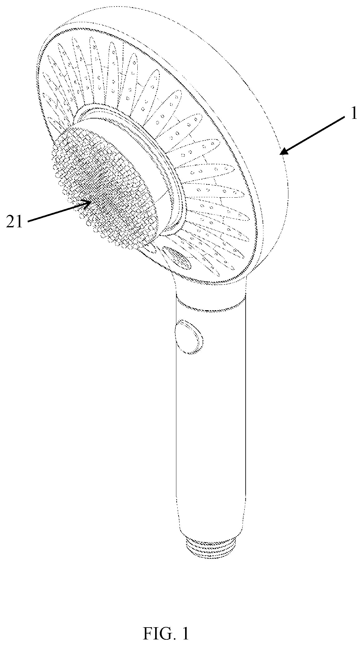 Patent US12611071 — Shower device — Figure 1