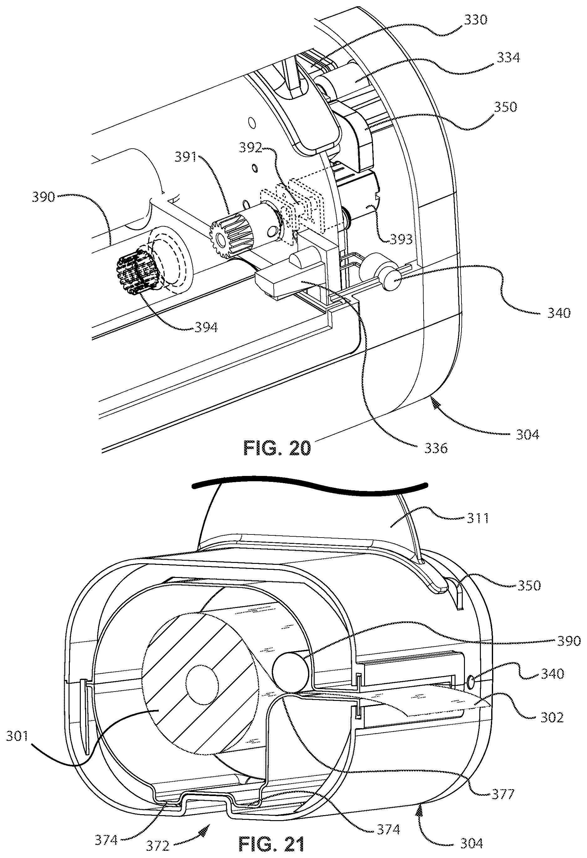 Patent US12611073 Figure 17 – Dispensing assembly for paper products