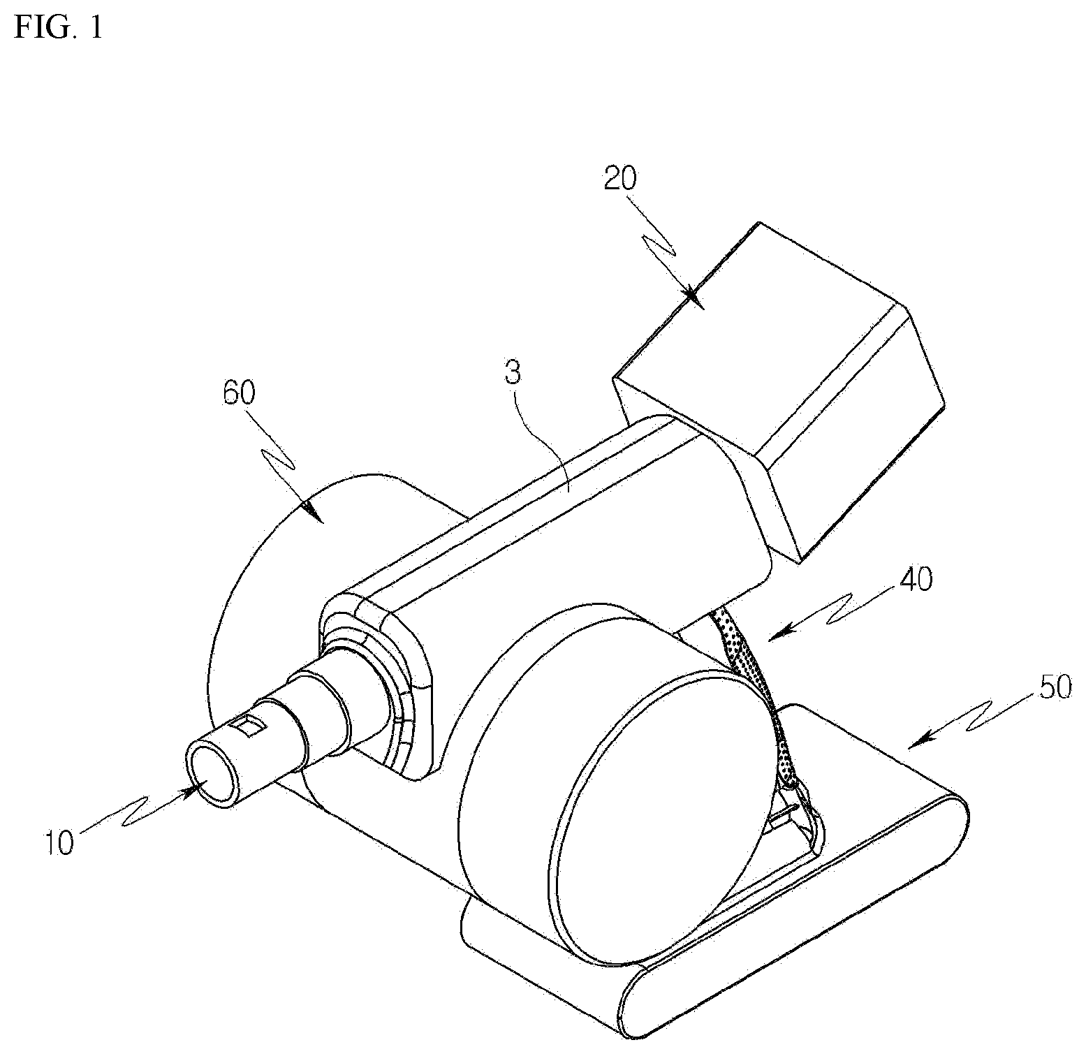 Patent US12611079 — Vacuum cleaner — Figure 1