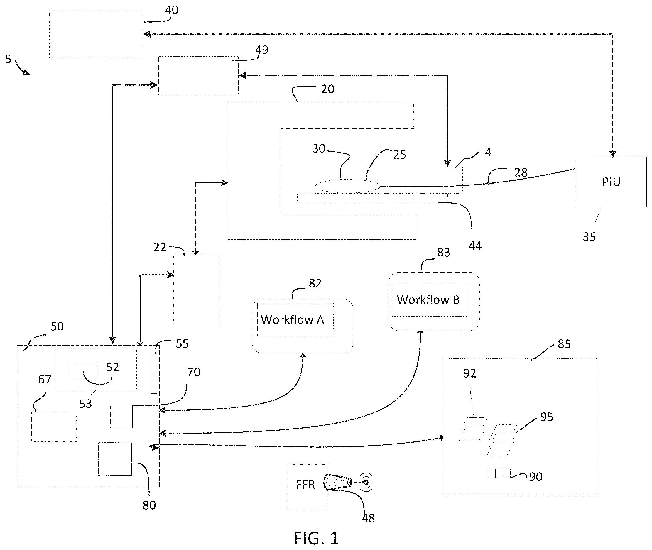 Patent US12611105 — Arterial imaging and assessment systems and methods and related user interface based-workflows — Figure 1