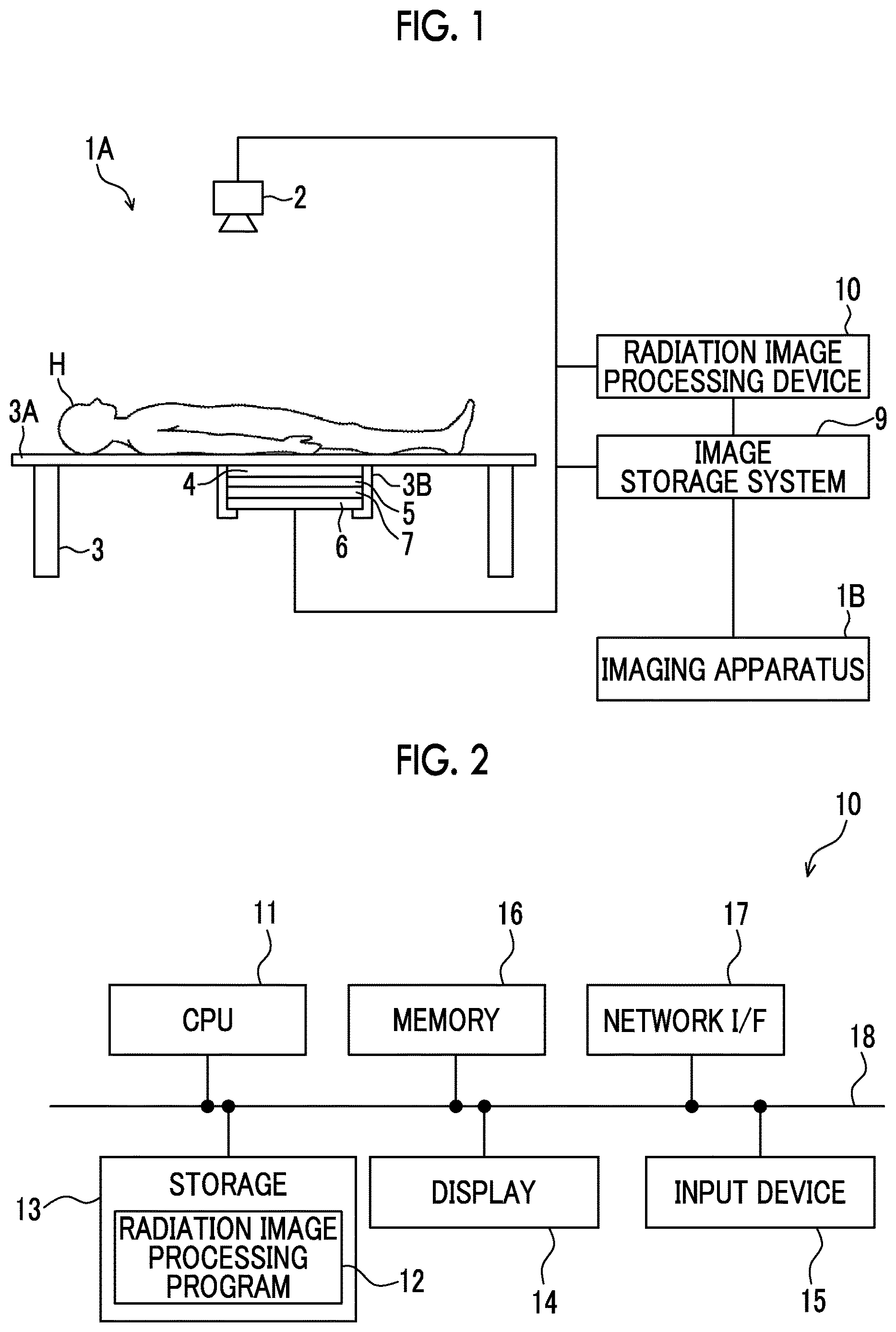 Patent US12611157 Figure 1 – Radiation image processing device, radiation image processing method, and radiation image processing program