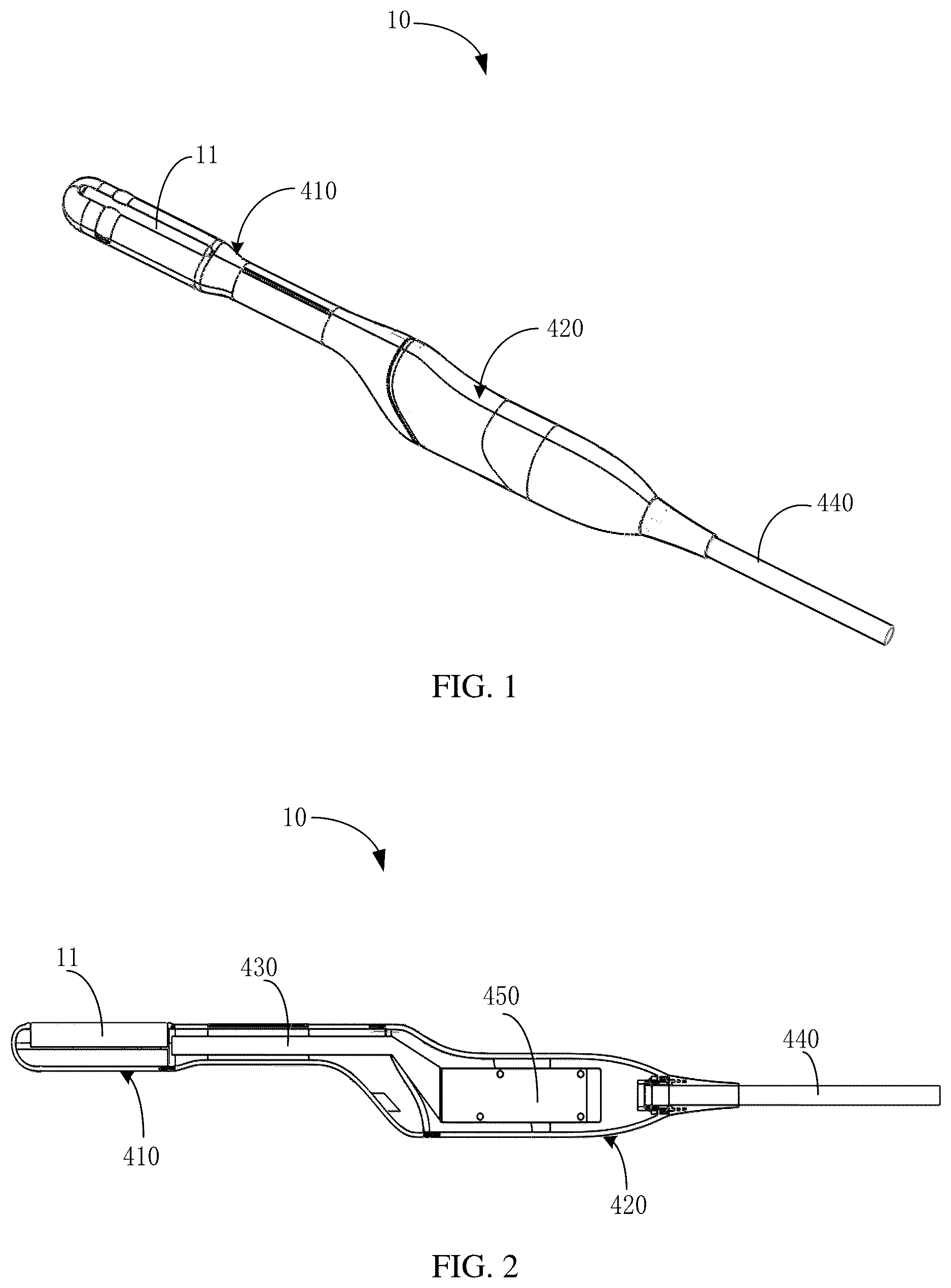 Patent US12611178 — Ultrasonic probe and ultrasonic device incorporating different arrays — Figure 1