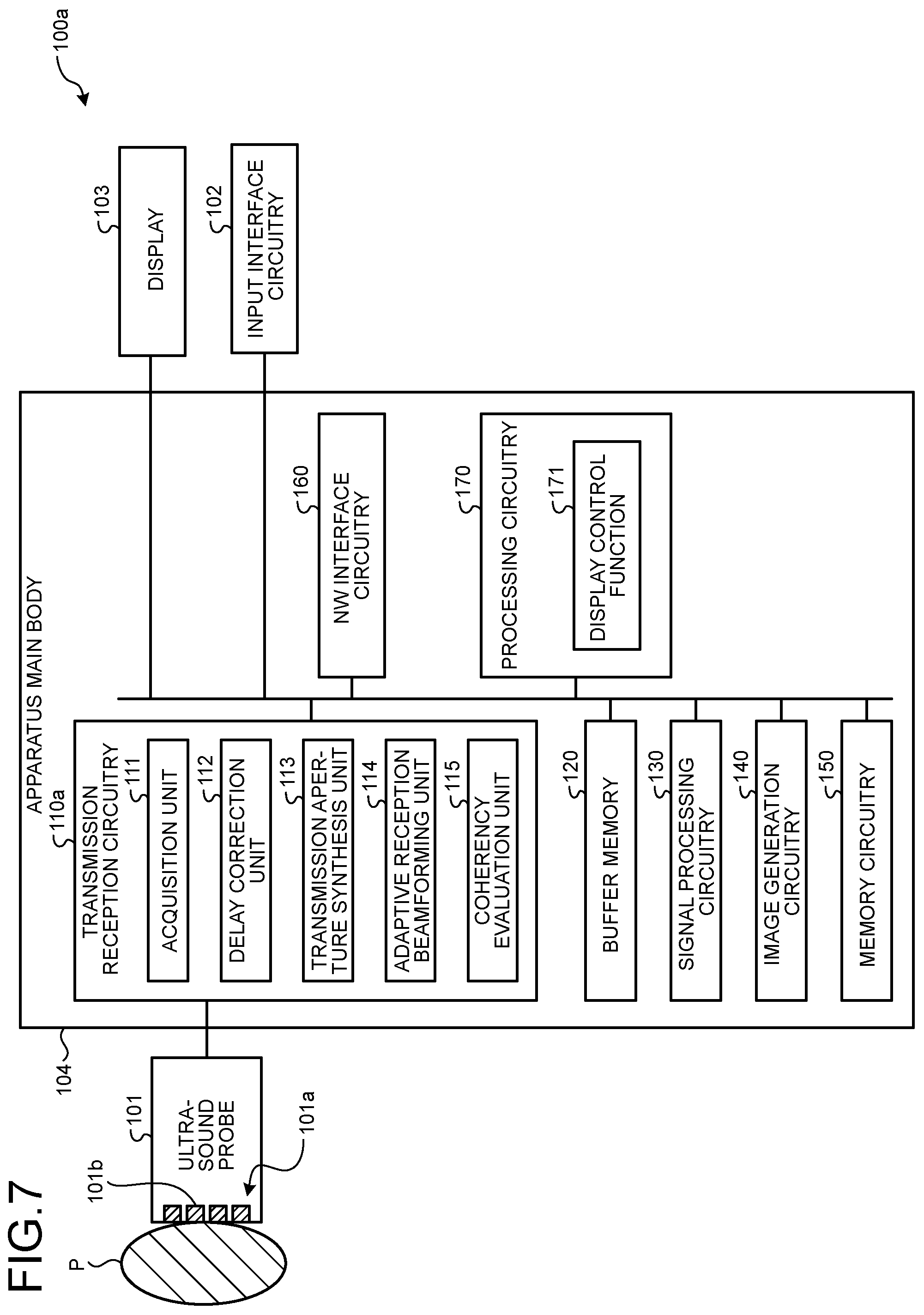 Patent US12611185 Figure 6 – Ultrasound reception apparatus applying adaptive reception beamforming to synthesis processing and ultrasound reception method applying adaptive reception beamforming to synthesis processing