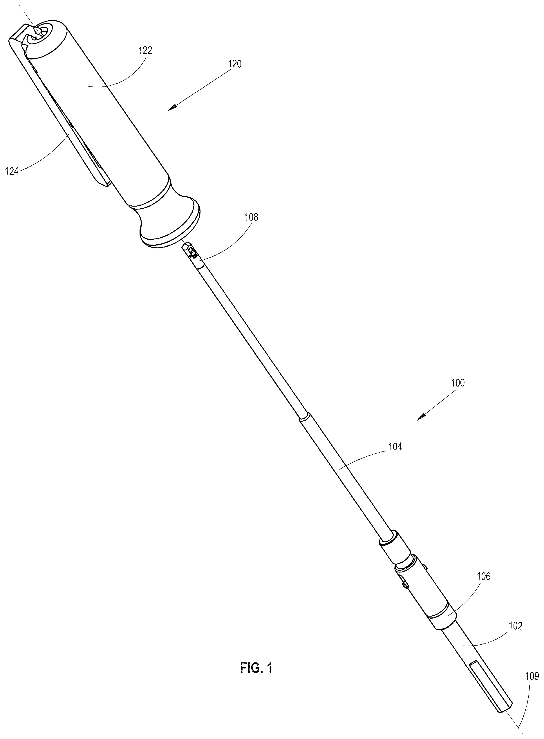 Patent US12611217 — Bone material removal device and a method for use thereof — Figure 1