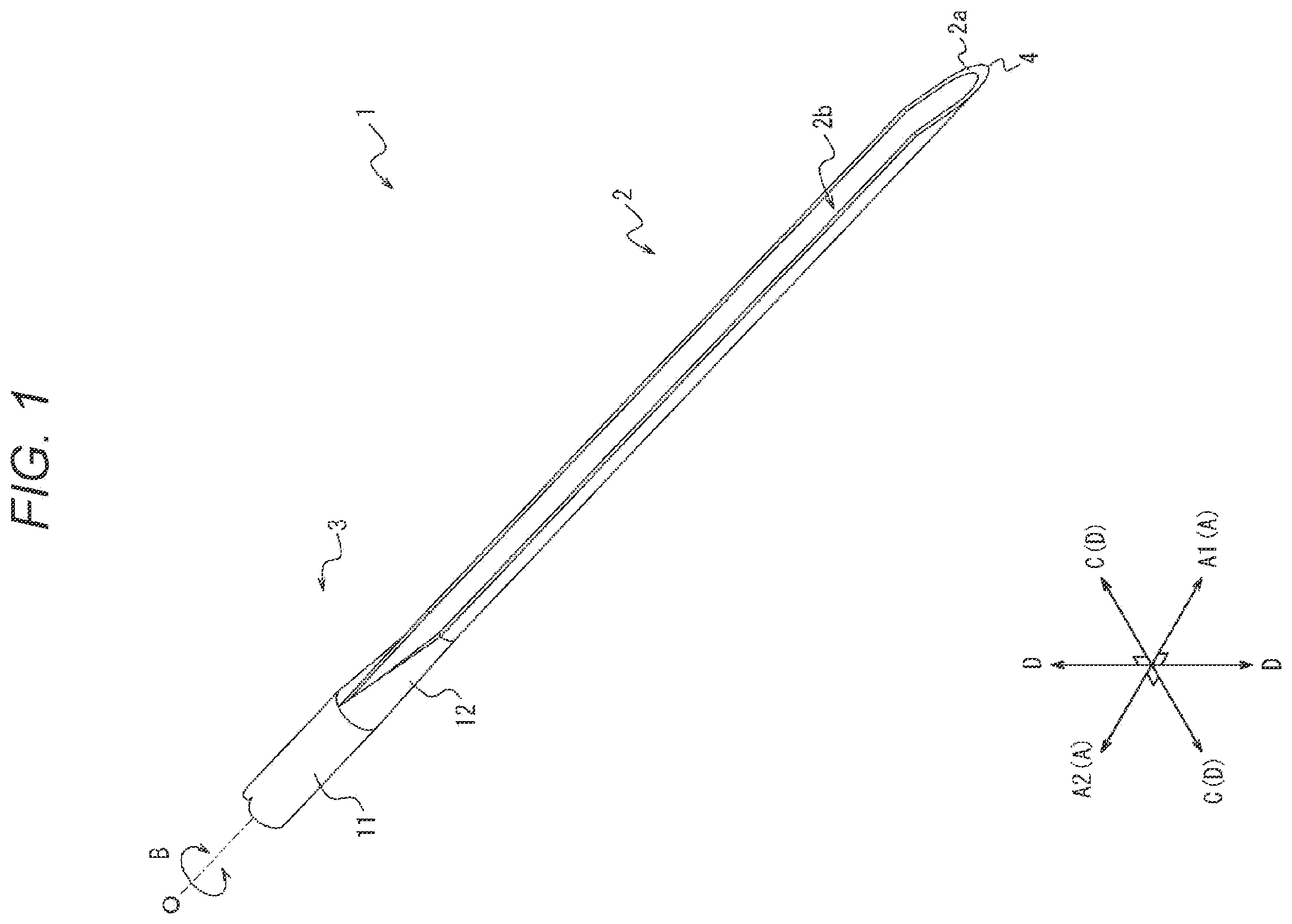 Patent US12611225 Figure 1 – Puncture needle and needle assembly
