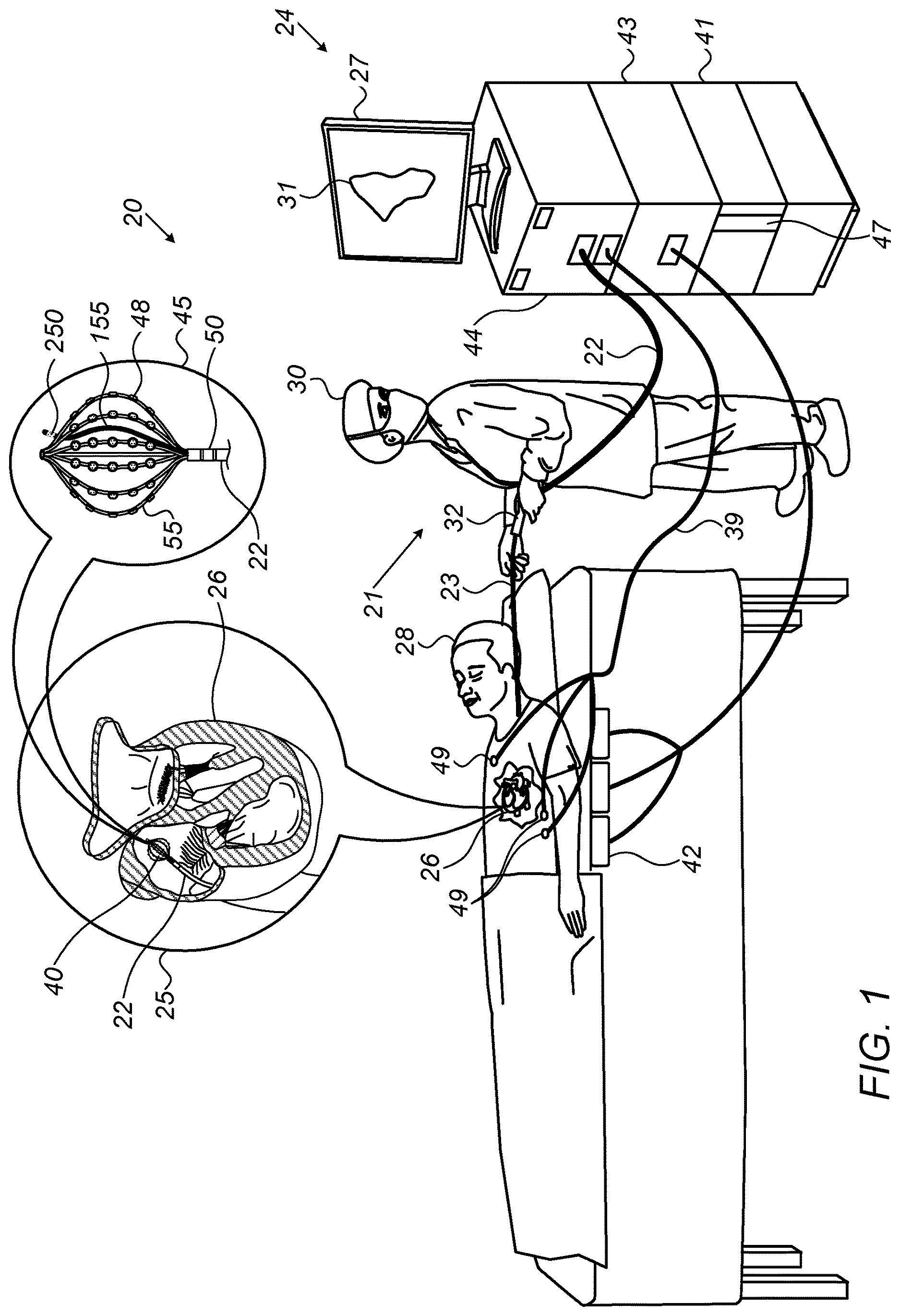 Patent US12611260 — Multi-arm catheter with improved magnetic location tracking — Figure 1