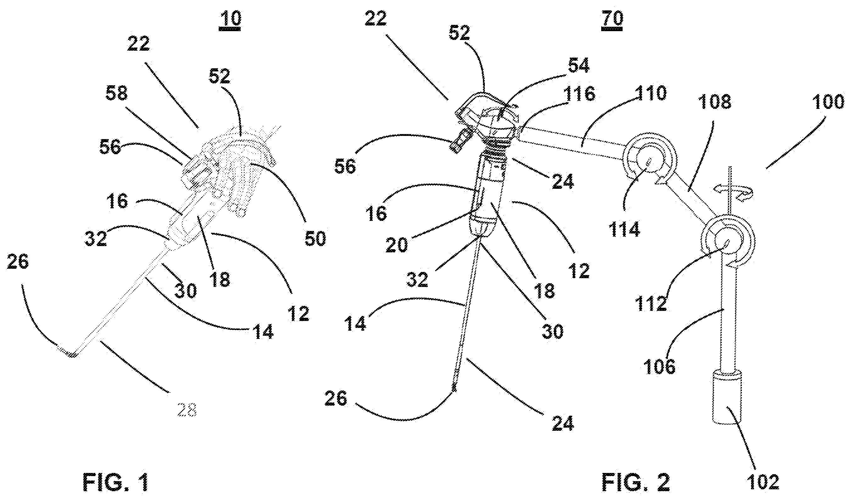 Patent US12611271 Figure 1 – Robotic surgery system