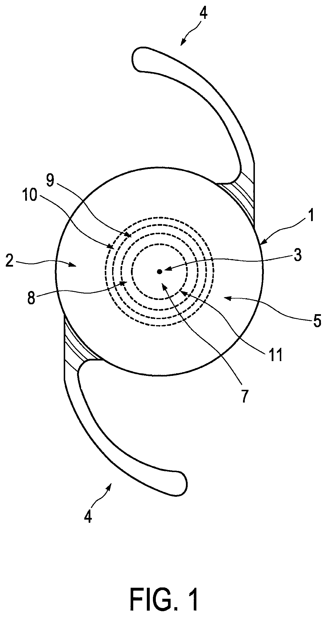 Patent US12611297 Figure 1 – Multifocal lens