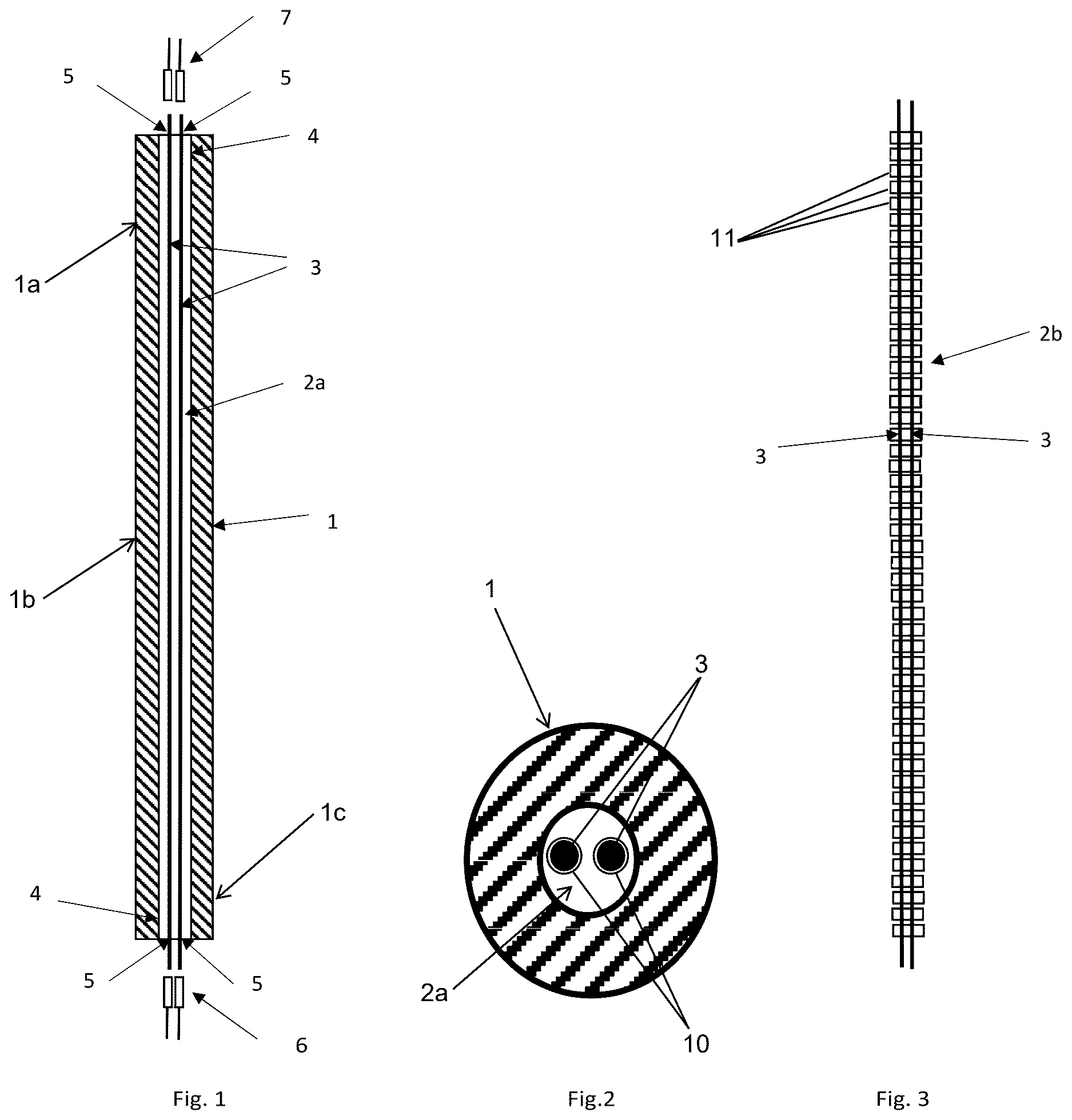 Patent US12611307 Figure 1 – Load-bearing skin and bone integrated pylon with hermetically sealed neural interface