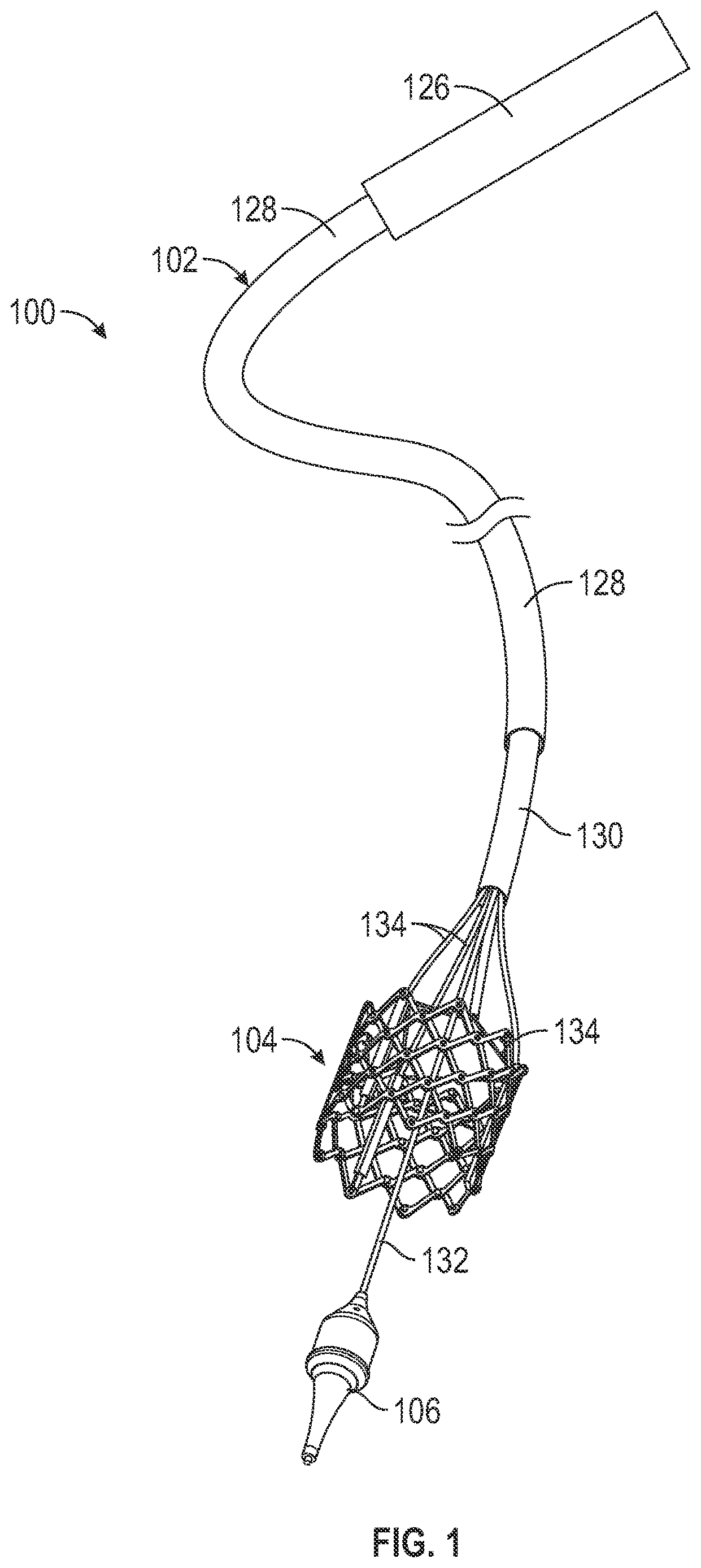 Patent US12611321 — Delivery apparatus having nosecone with pivotable end portion — Figure 1