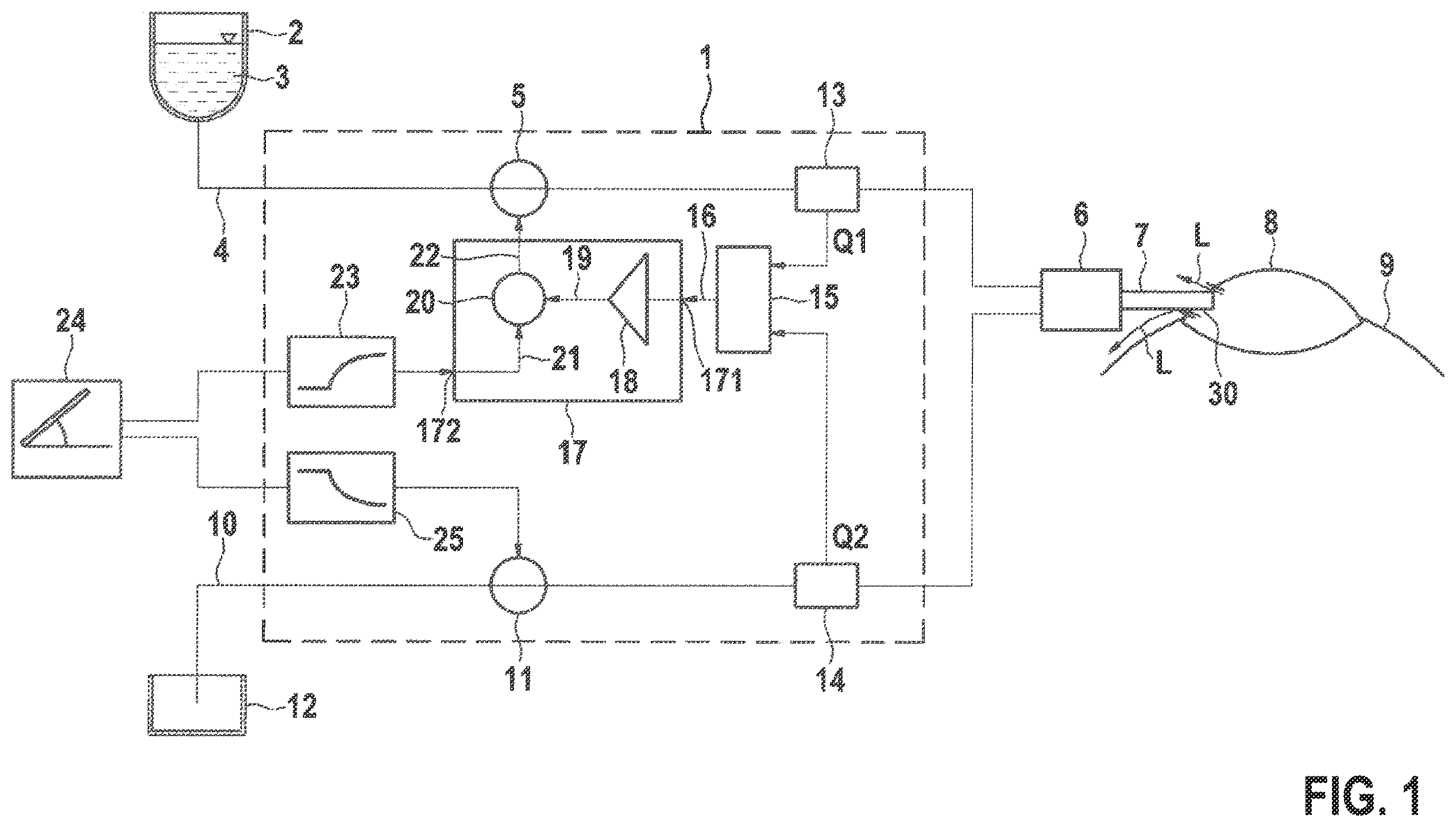 Patent US12611328 — Ophthalmosurgical appliance — Figure 1