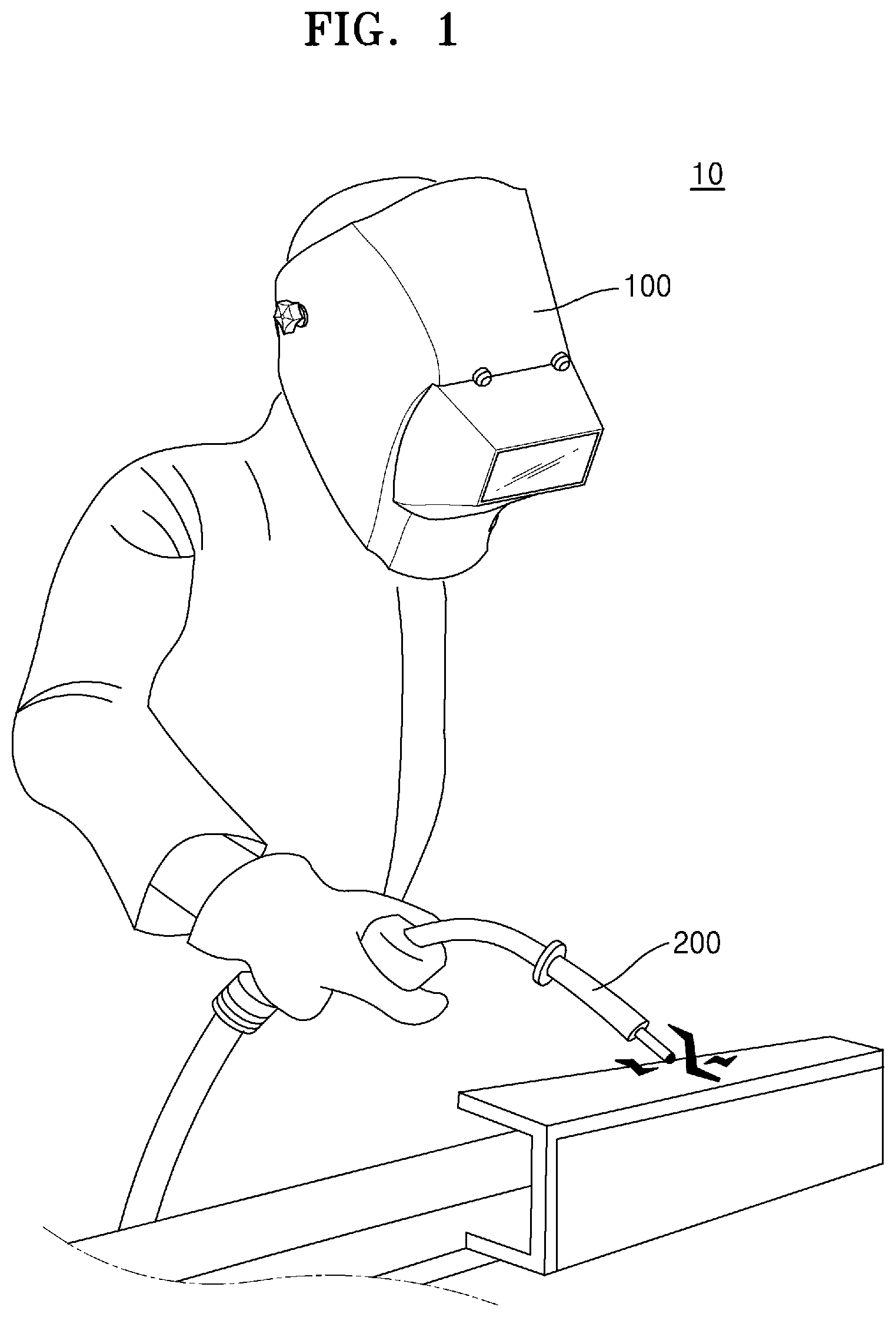 Patent US12611332 — Welding information providing apparatus — Figure 1
