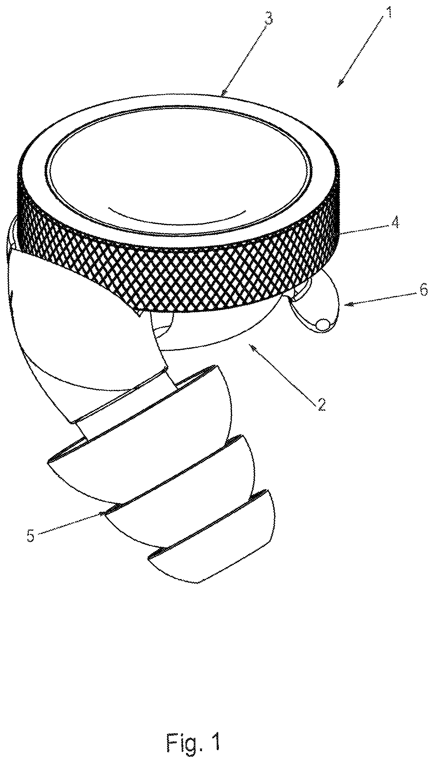 Patent US12611334 — Adjustable hearing protection device — Figure 1