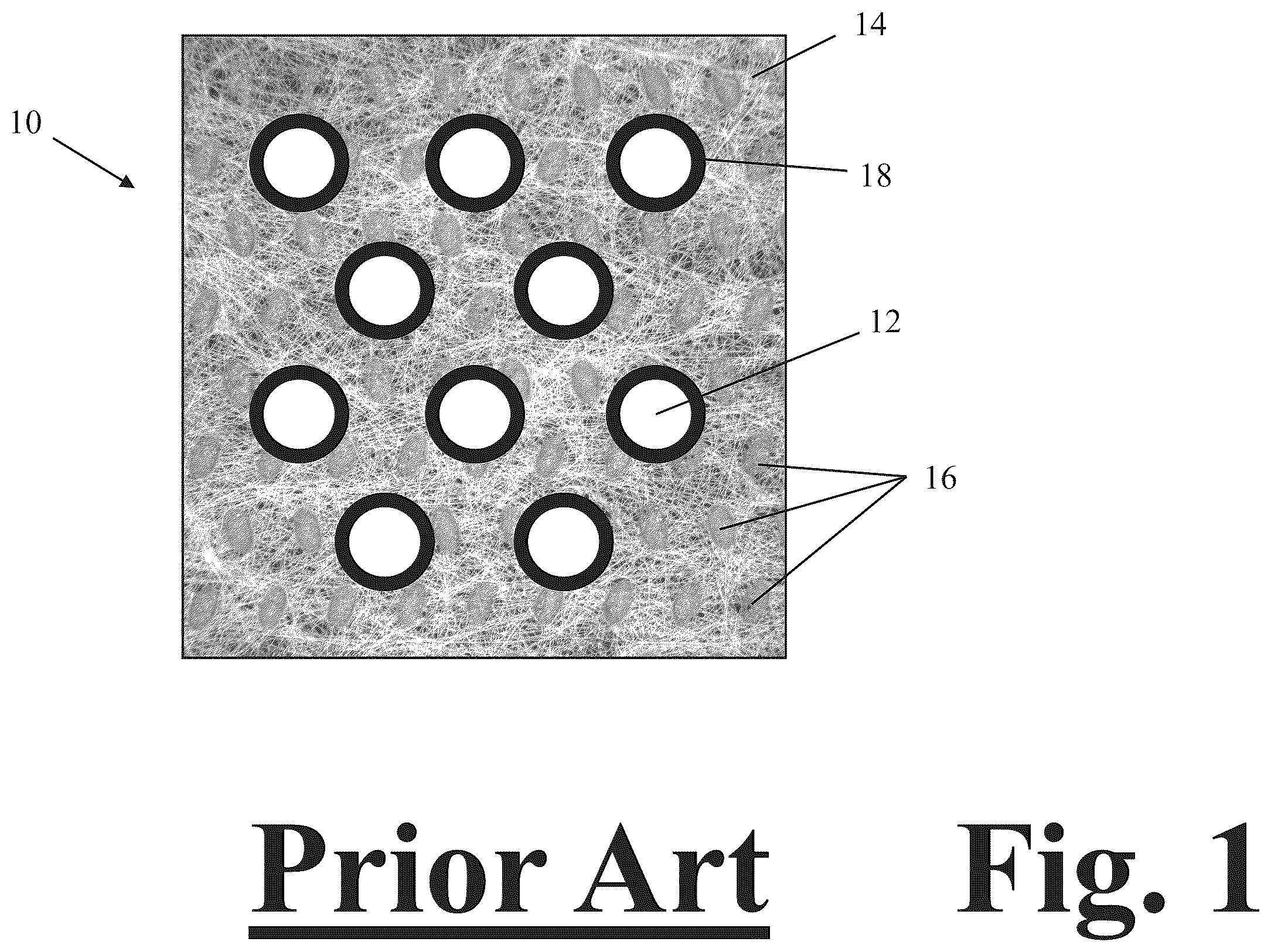 Patent US12611336 — Hydro-enlarged, apertured non-woven web and method of making same — Figure 1