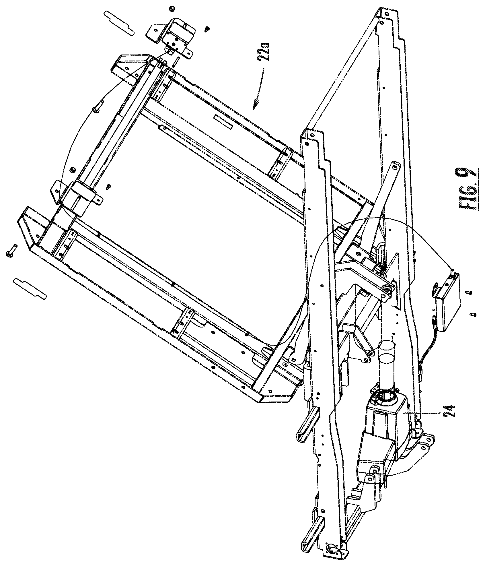 Patent US12611345 Figure 9 – Patient support with improved control