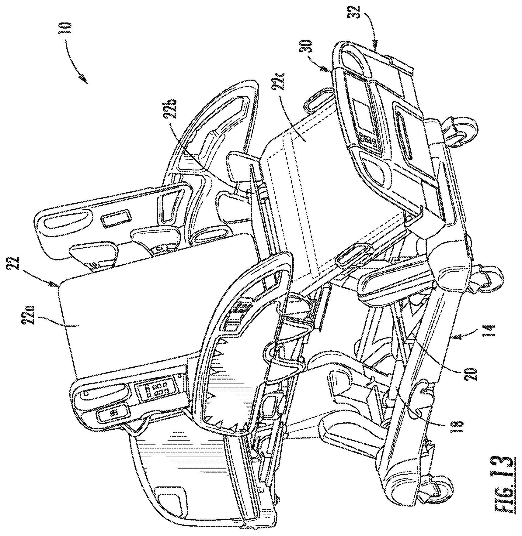 Patent US12611345 Figure 13 – Patient support with improved control