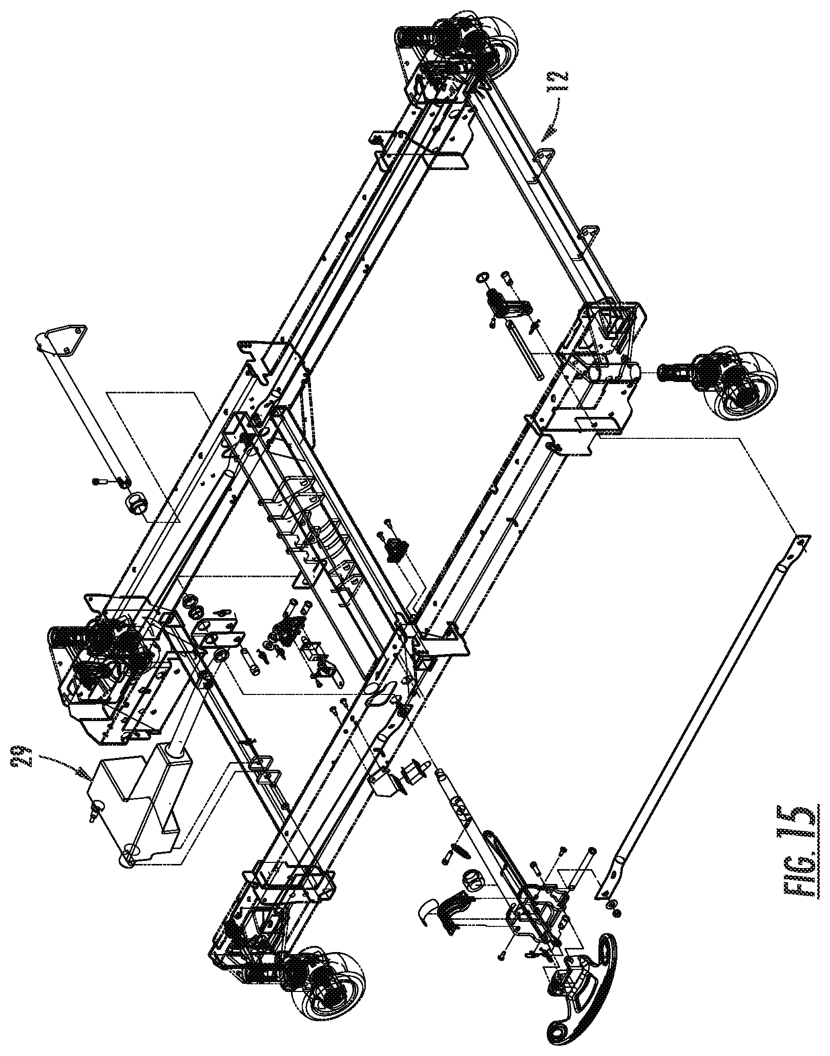 Patent US12611345 Figure 15 – Patient support with improved control
