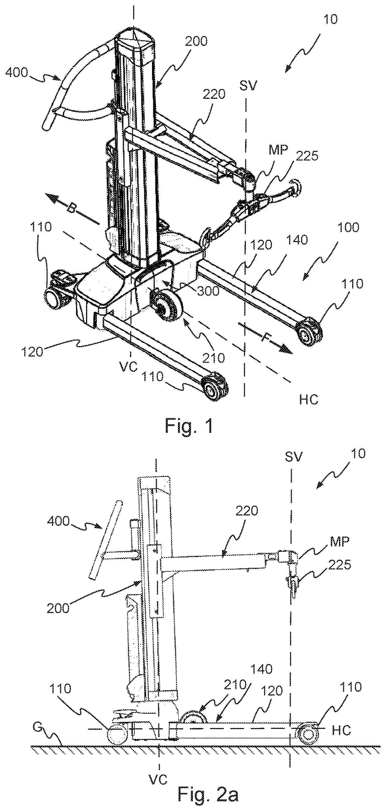 Patent US12611348 — Patient transfer device — Figure 1