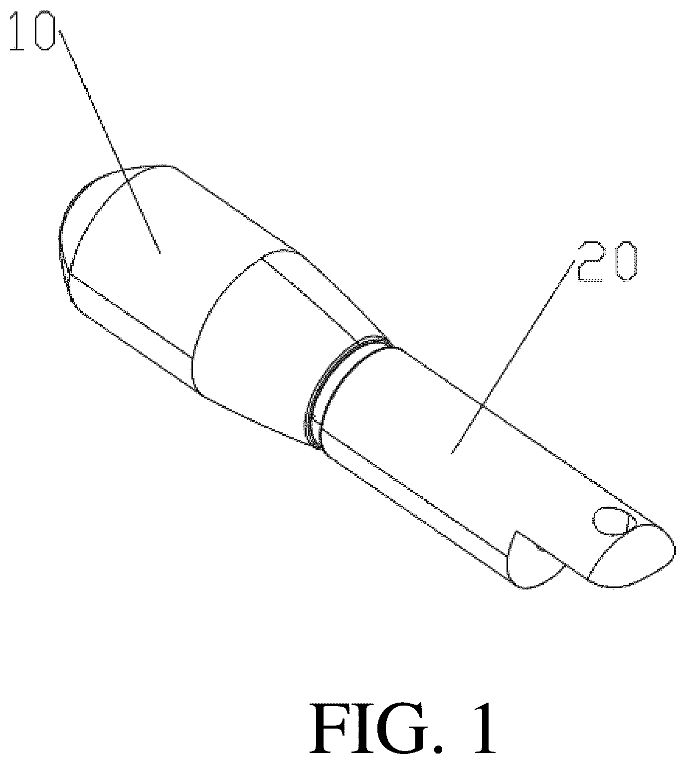 Patent US12611360 — Massager — Figure 1