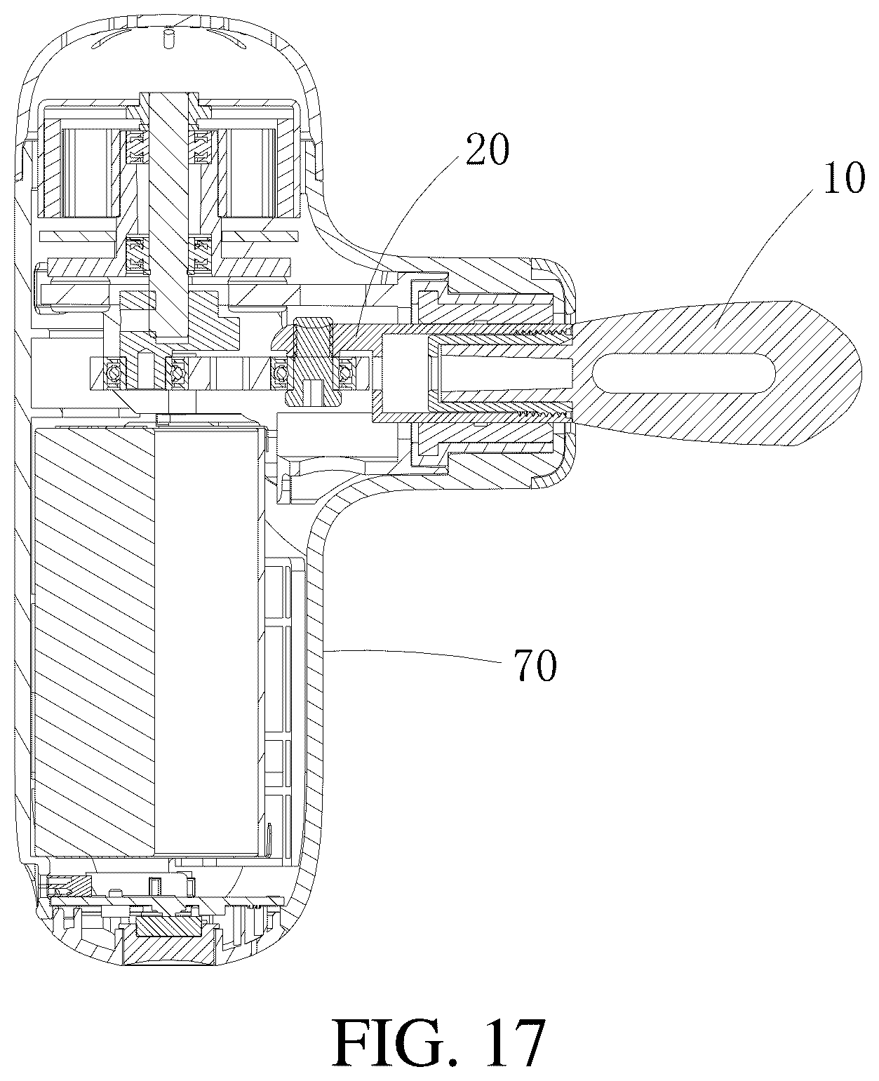 Patent US12611360 Figure 17 – Massager