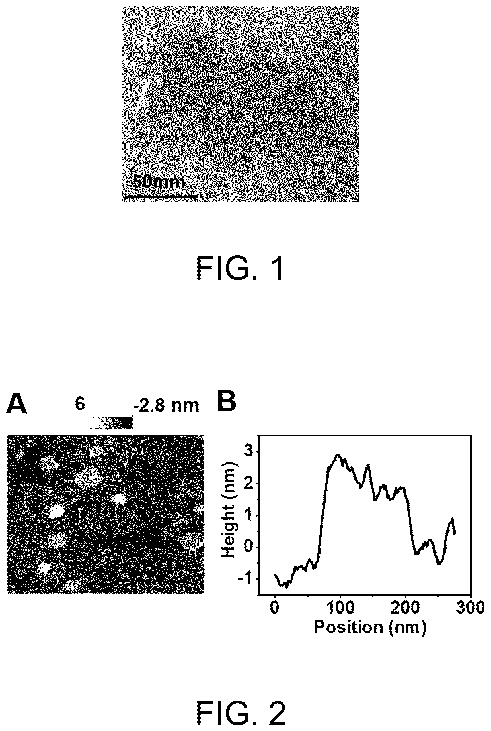 Patent US12611385 — Use of two-dimensional nanomaterial in inhibition of coronavirus — Figure 1