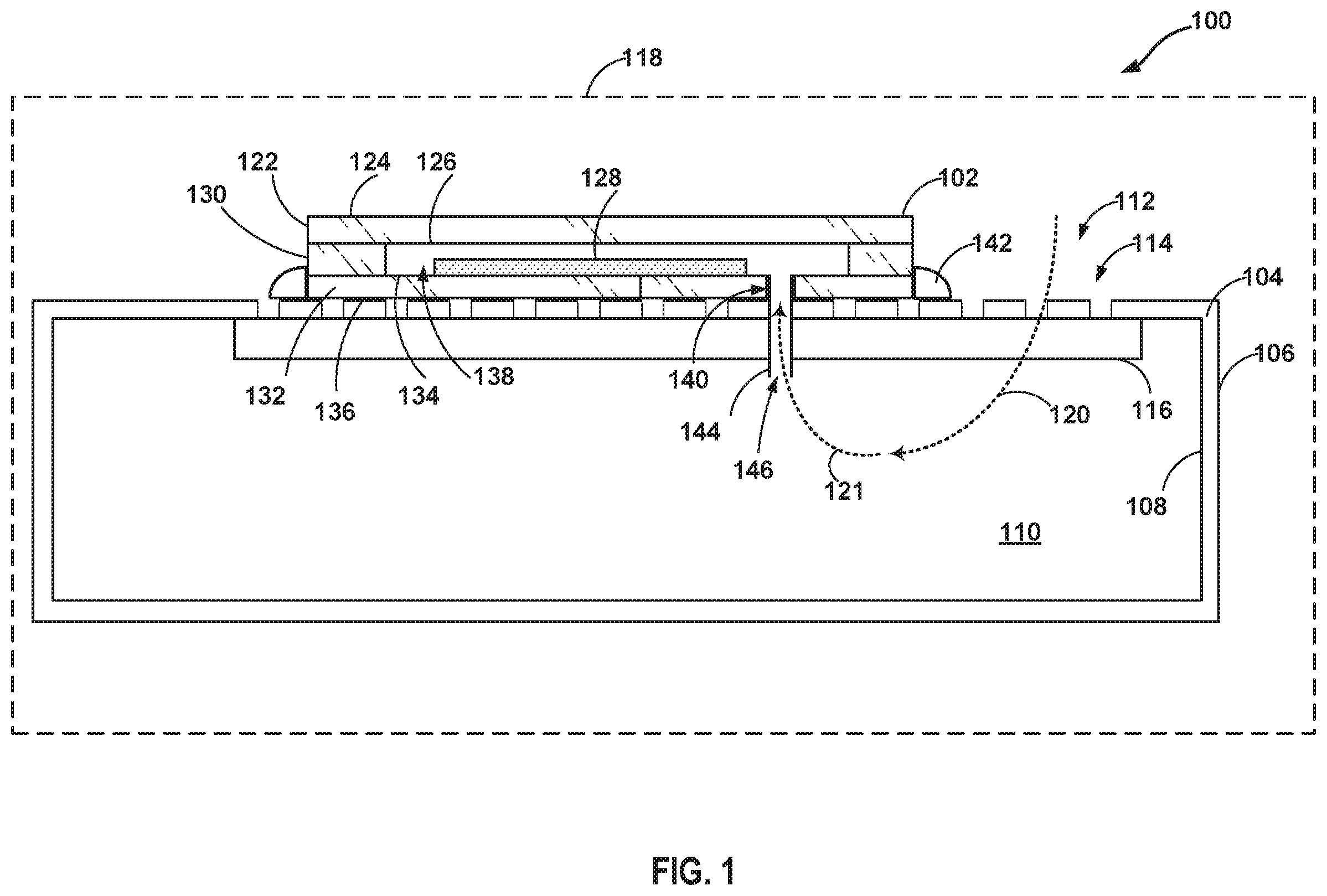 Patent US12611478 — Determining effectiveness of sterilization procedure from outside the sterilization package — Figure 1