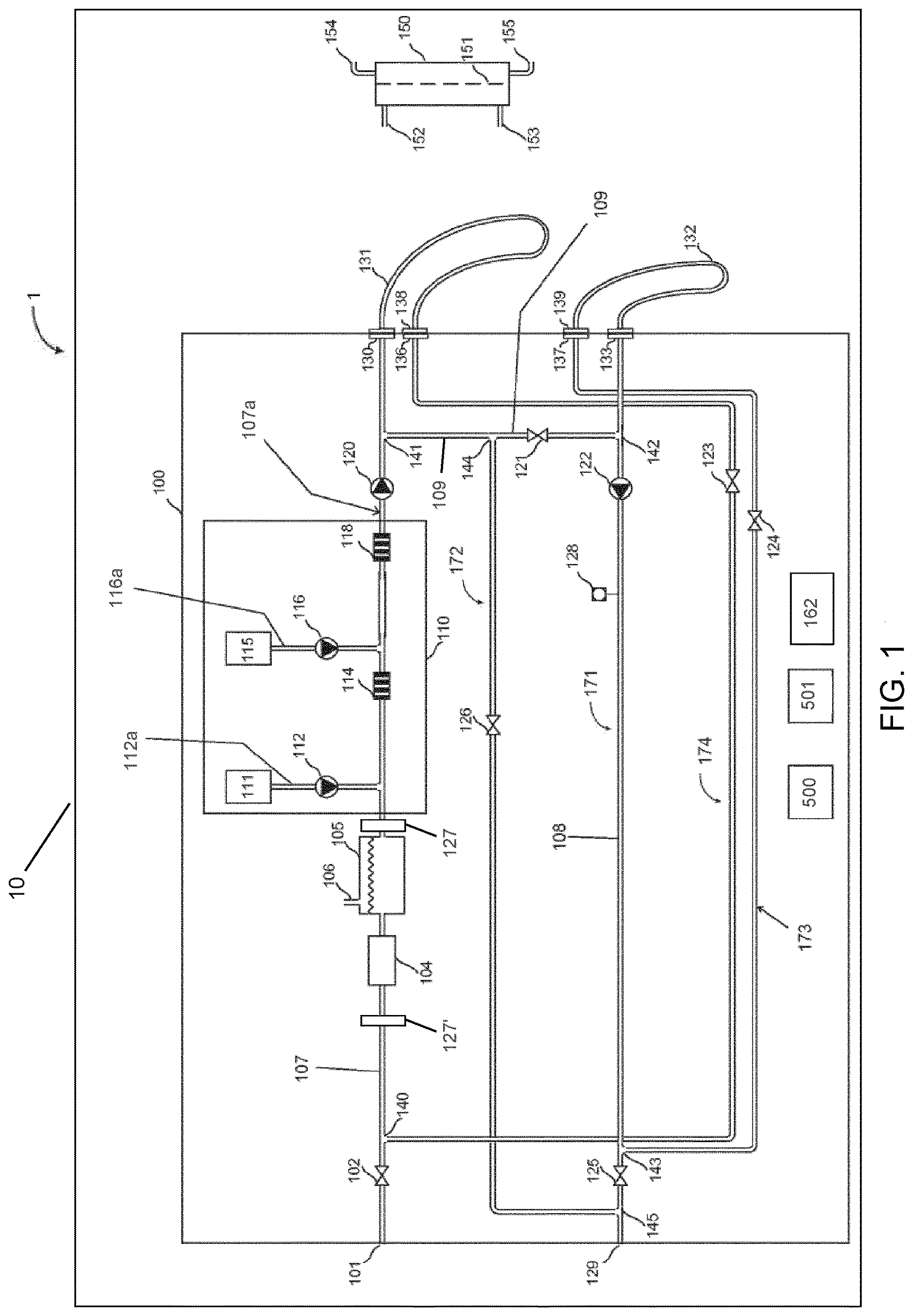 Patent US12611494 — Thermal disinfection system for a medical apparatus — Figure 1