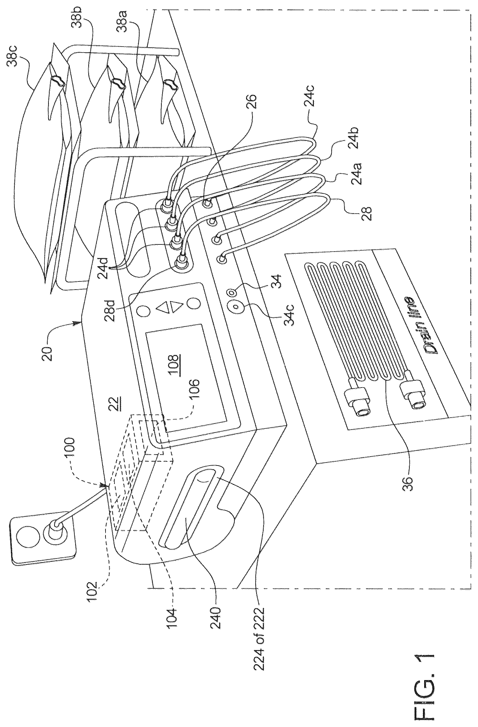 Patent US12611497 — Peritoneal dialysis circuit — Figure 1