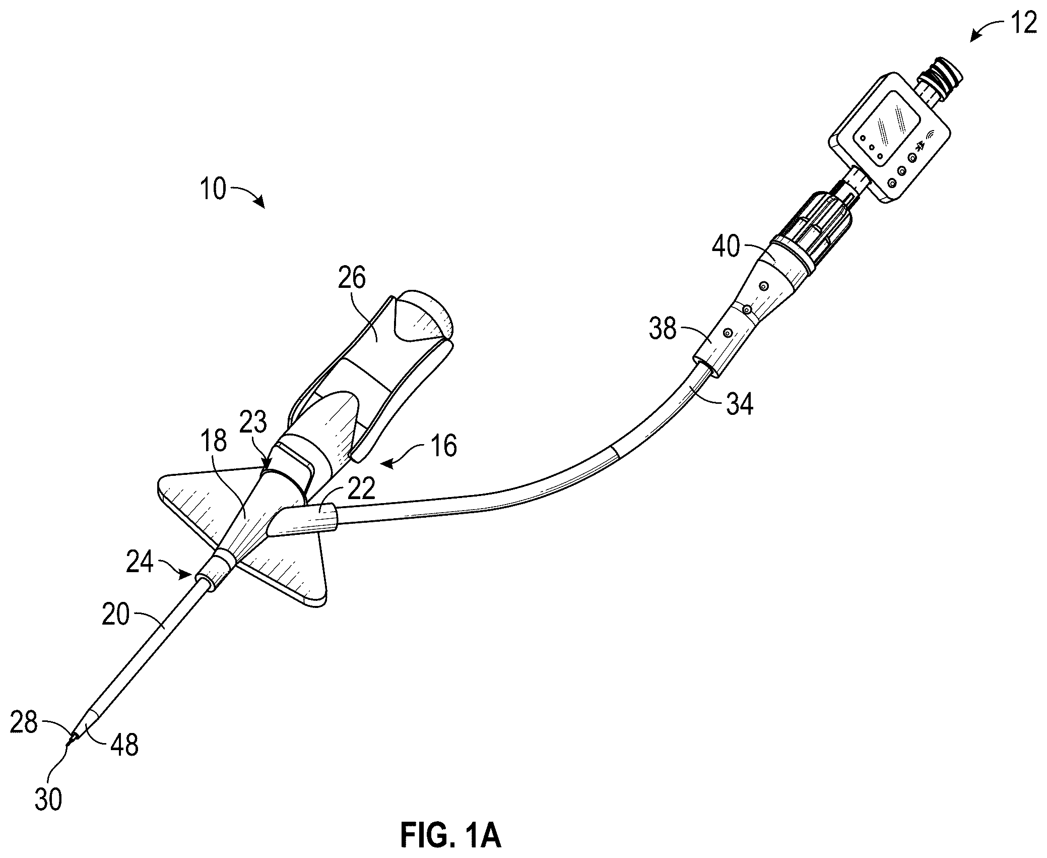 Patent US12611498 — Occlusion detection devices, systems, and methods — Figure 1