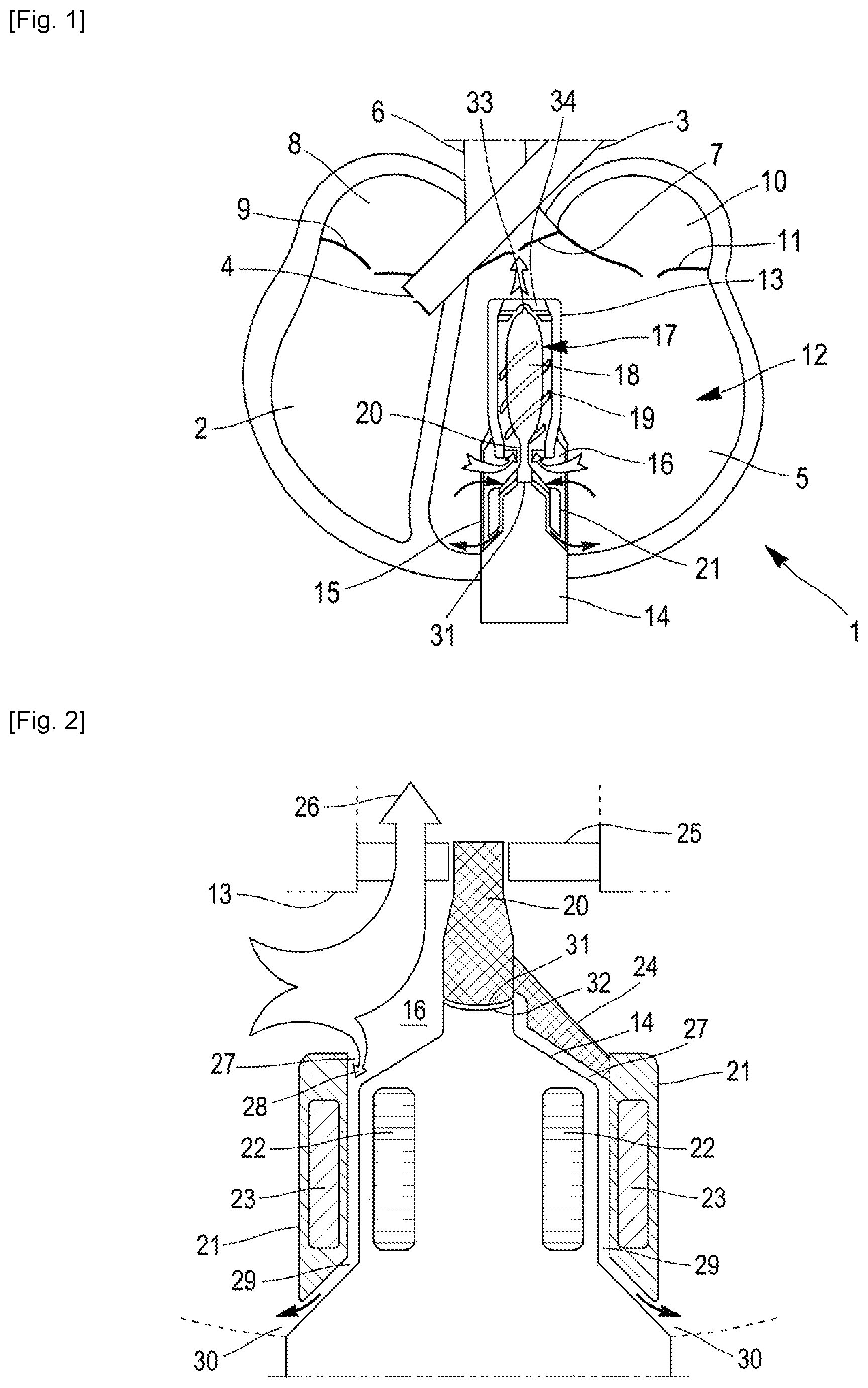 Patent US12611534 — Output pivot for a magnetic coupling cardiac pump — Figure 1