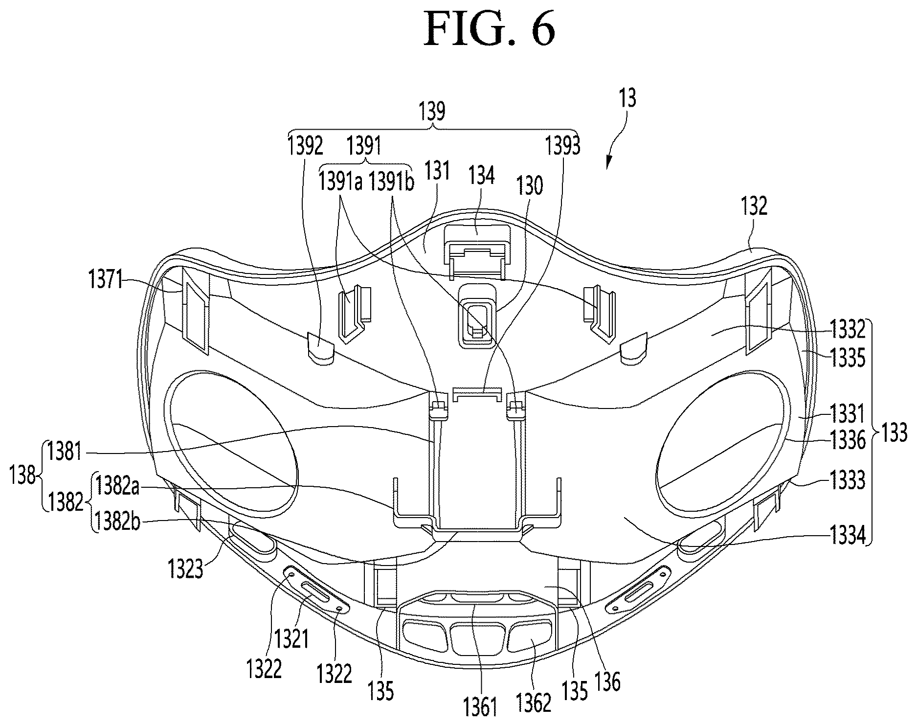 Patent US12611557 Figure 6 – Mask apparatus