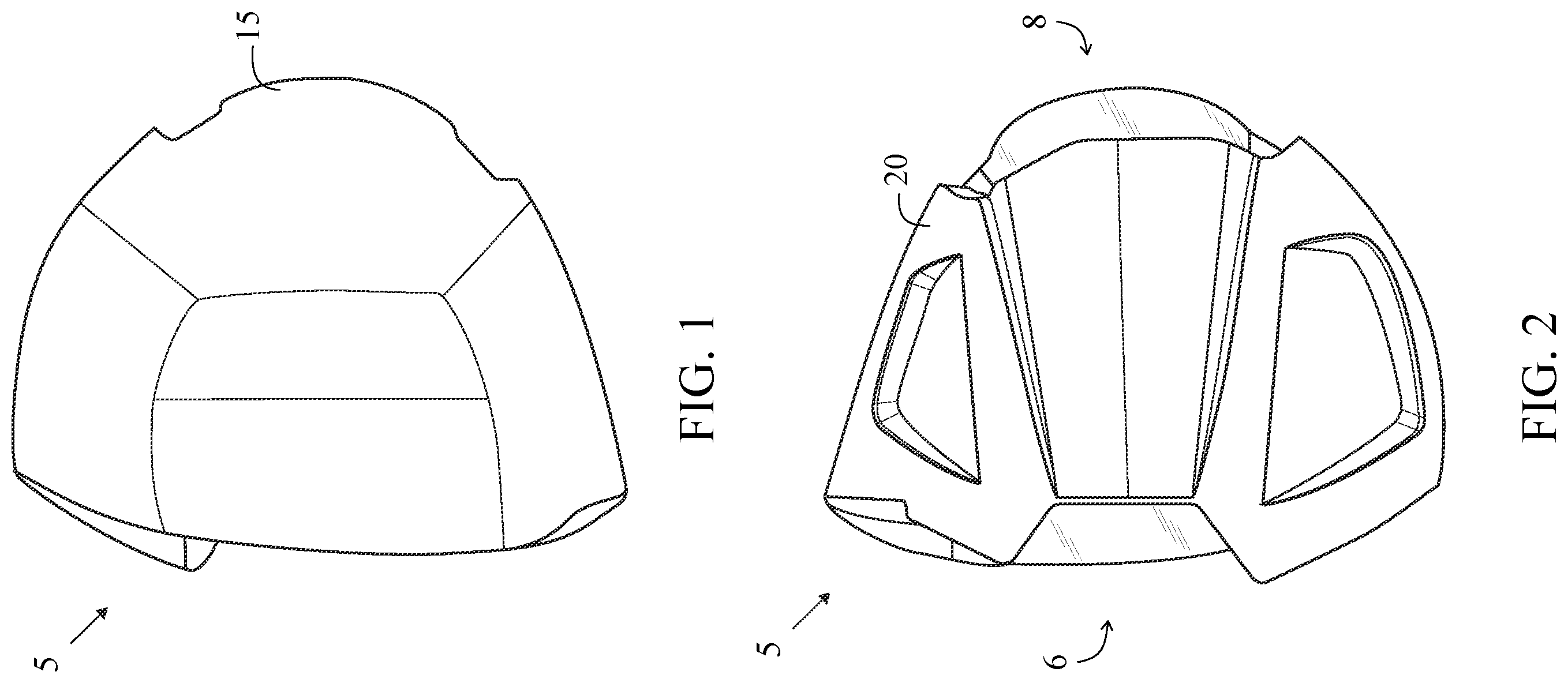 Patent US12611576 Figure 1 – Golf club head with a stress-reducing structure