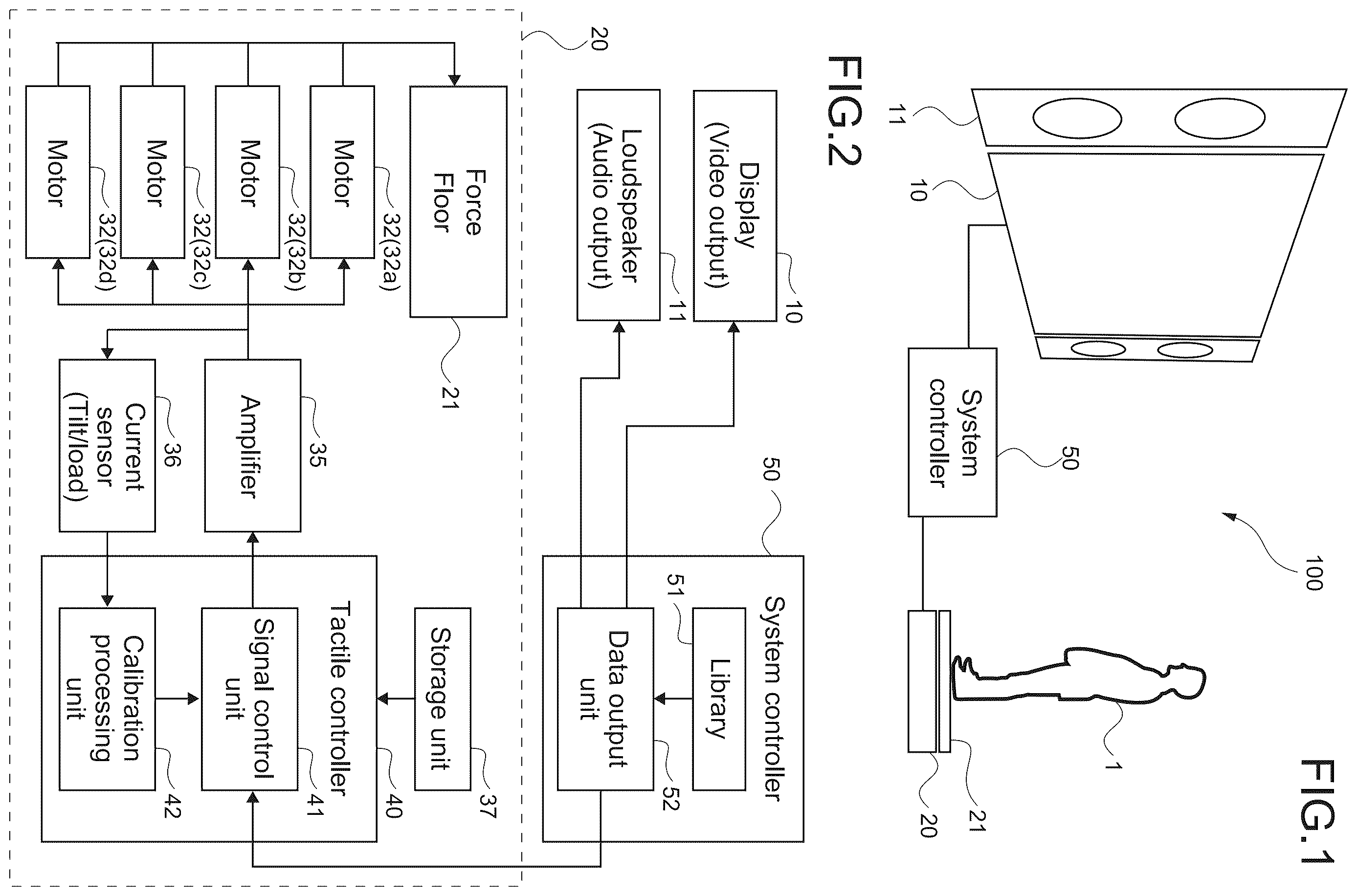 Patent US12611605 — Tactile presentation apparatus and tactile control apparatus — Figure 1