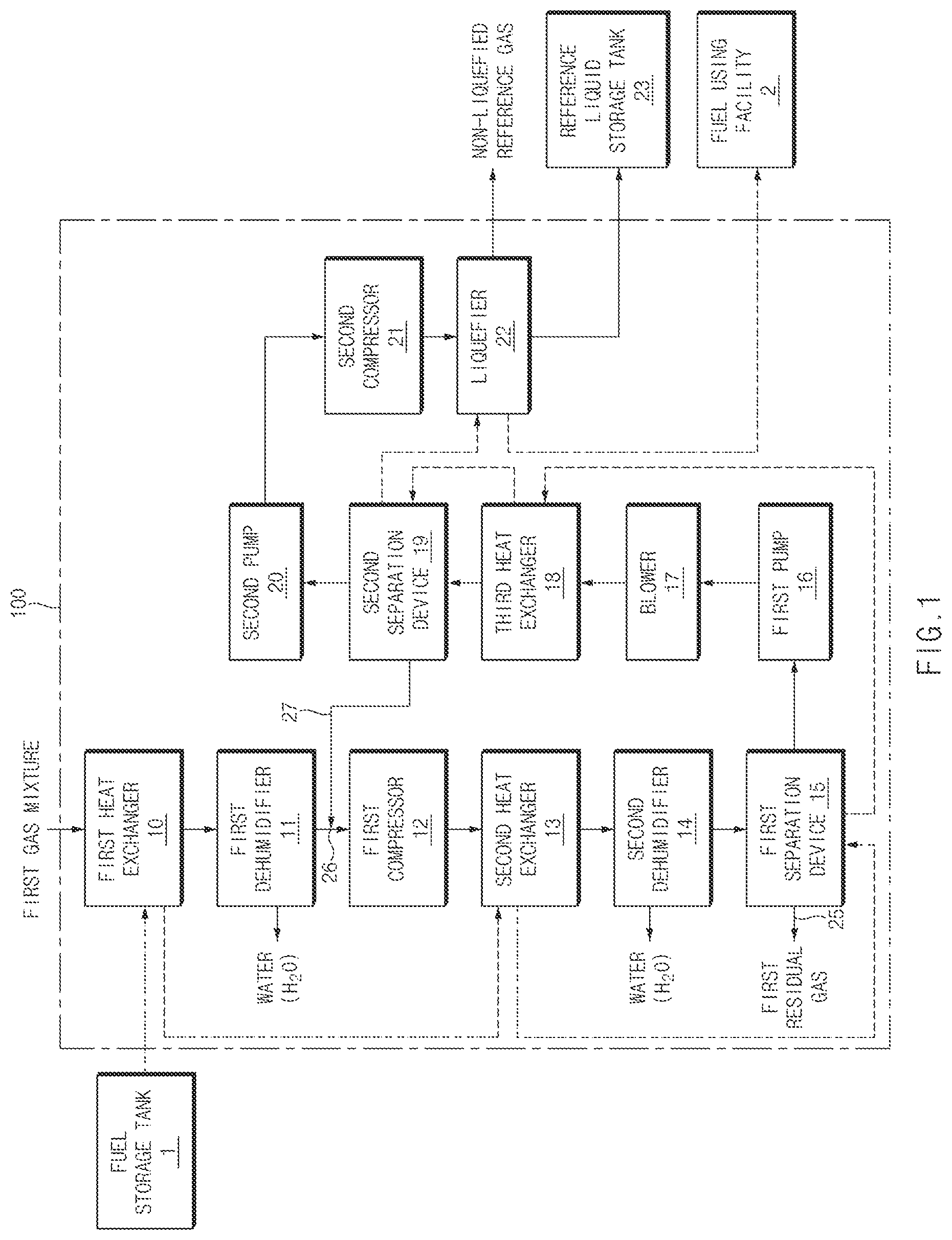 Patent US12611613 — Gas capture system — Figure 1