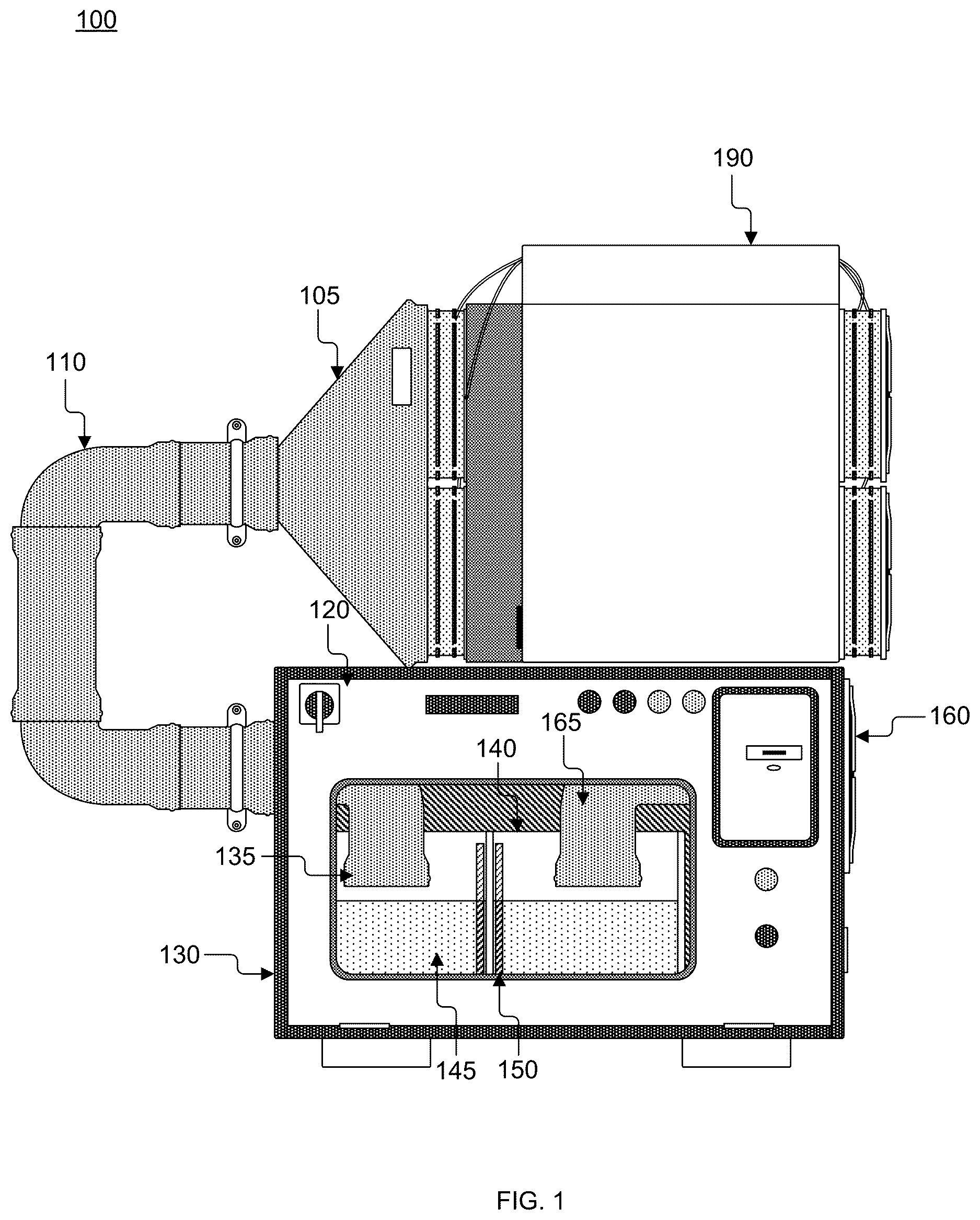 Patent US12611630 Figure 1 – Carbon capture adapter