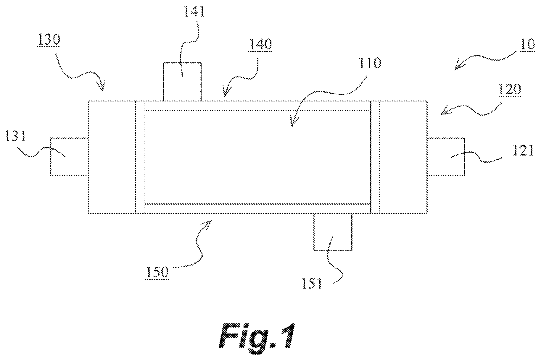 Patent US12611631 — Hollow fiber membrane module — Figure 1
