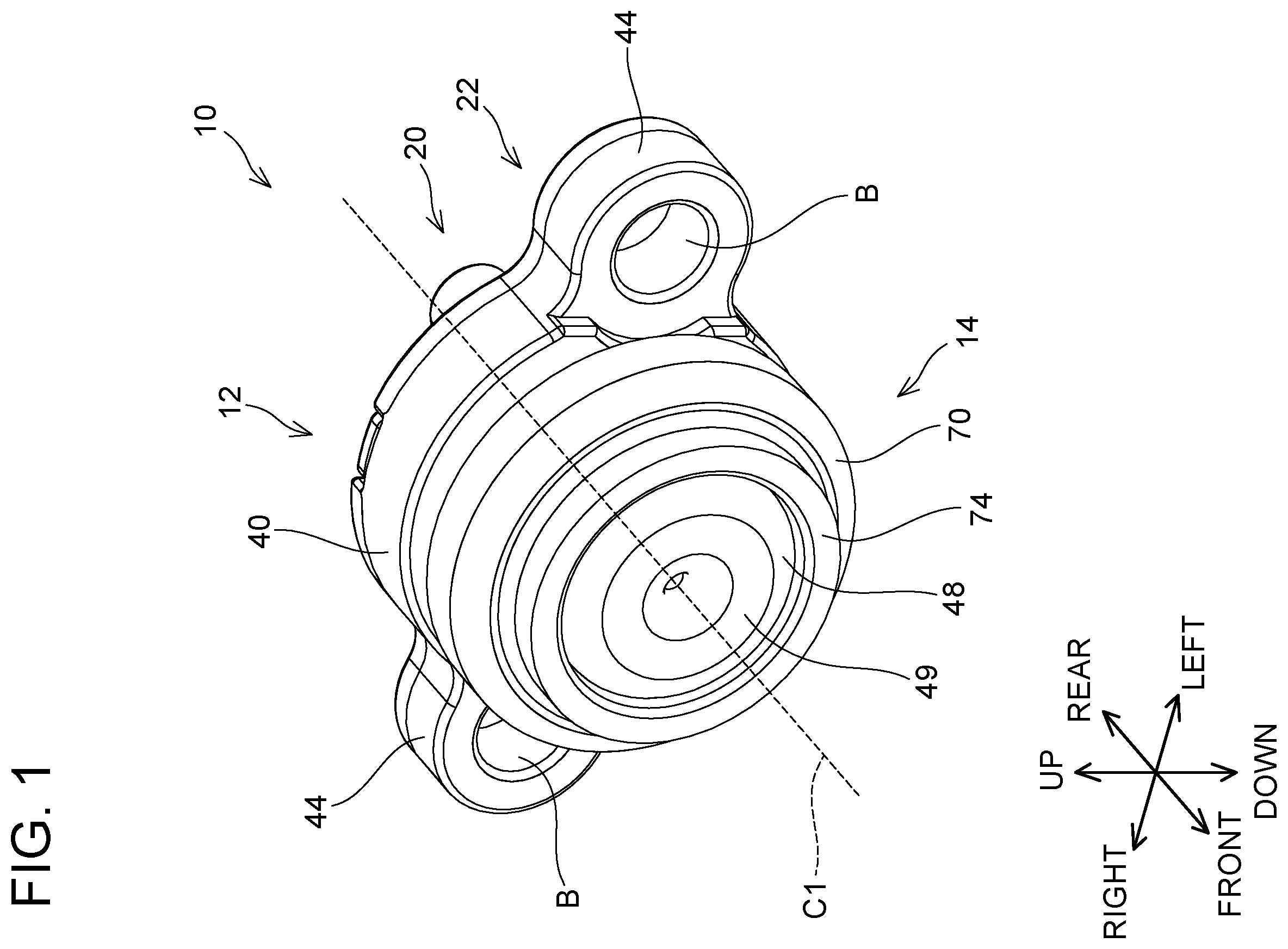Patent US12611637 — Fine bubble generating nozzle — Figure 1