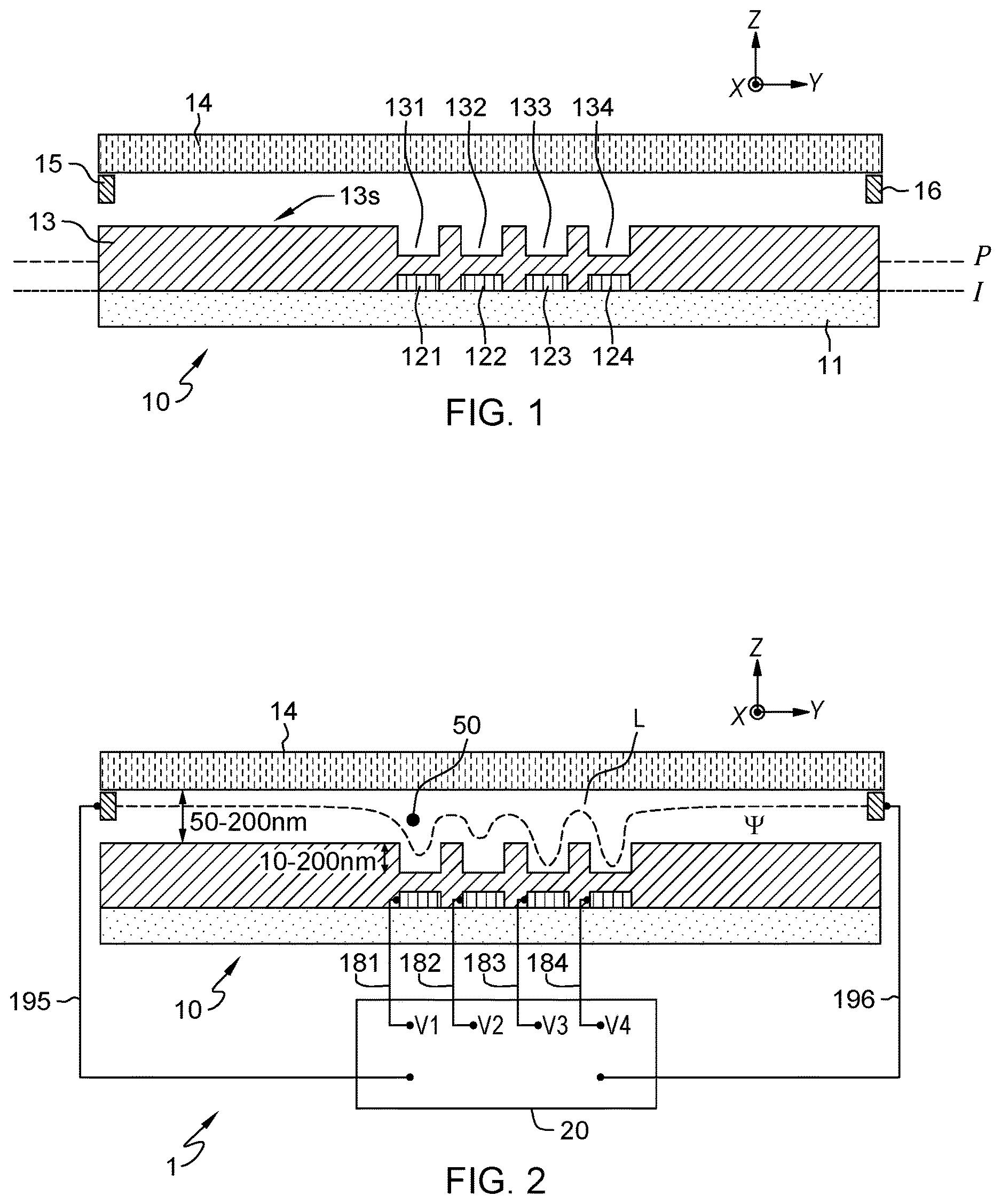Patent US12611670 Figure 1 – Nanoparticle trapping and transport techniques