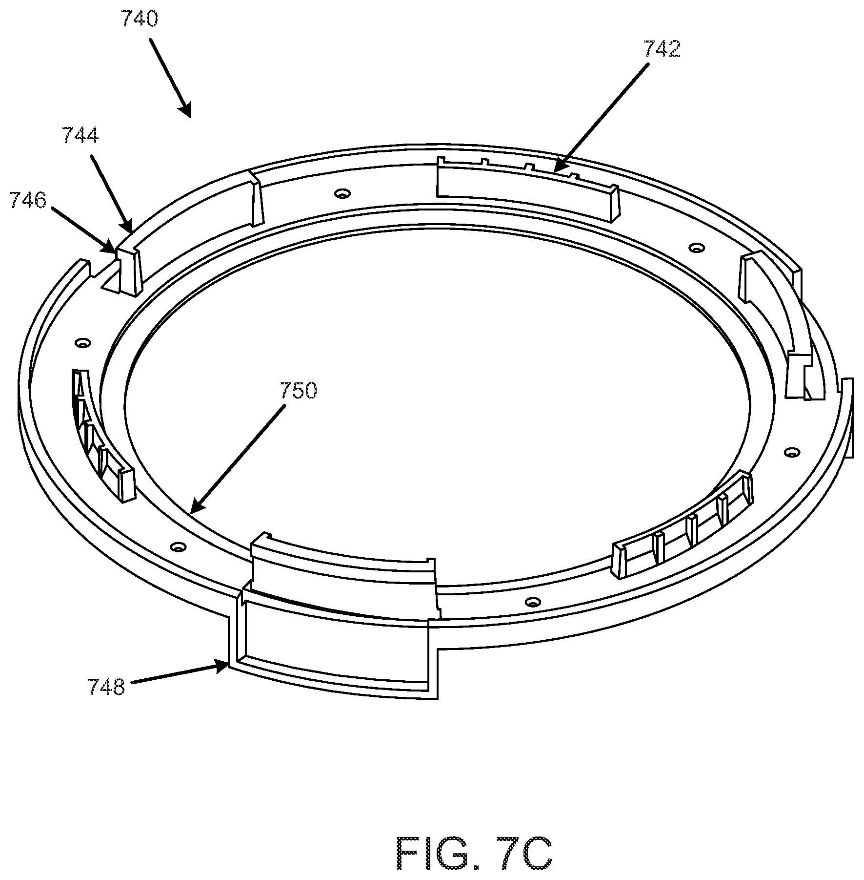 Patent US12611676 Figure 11 – Vessel mounting system