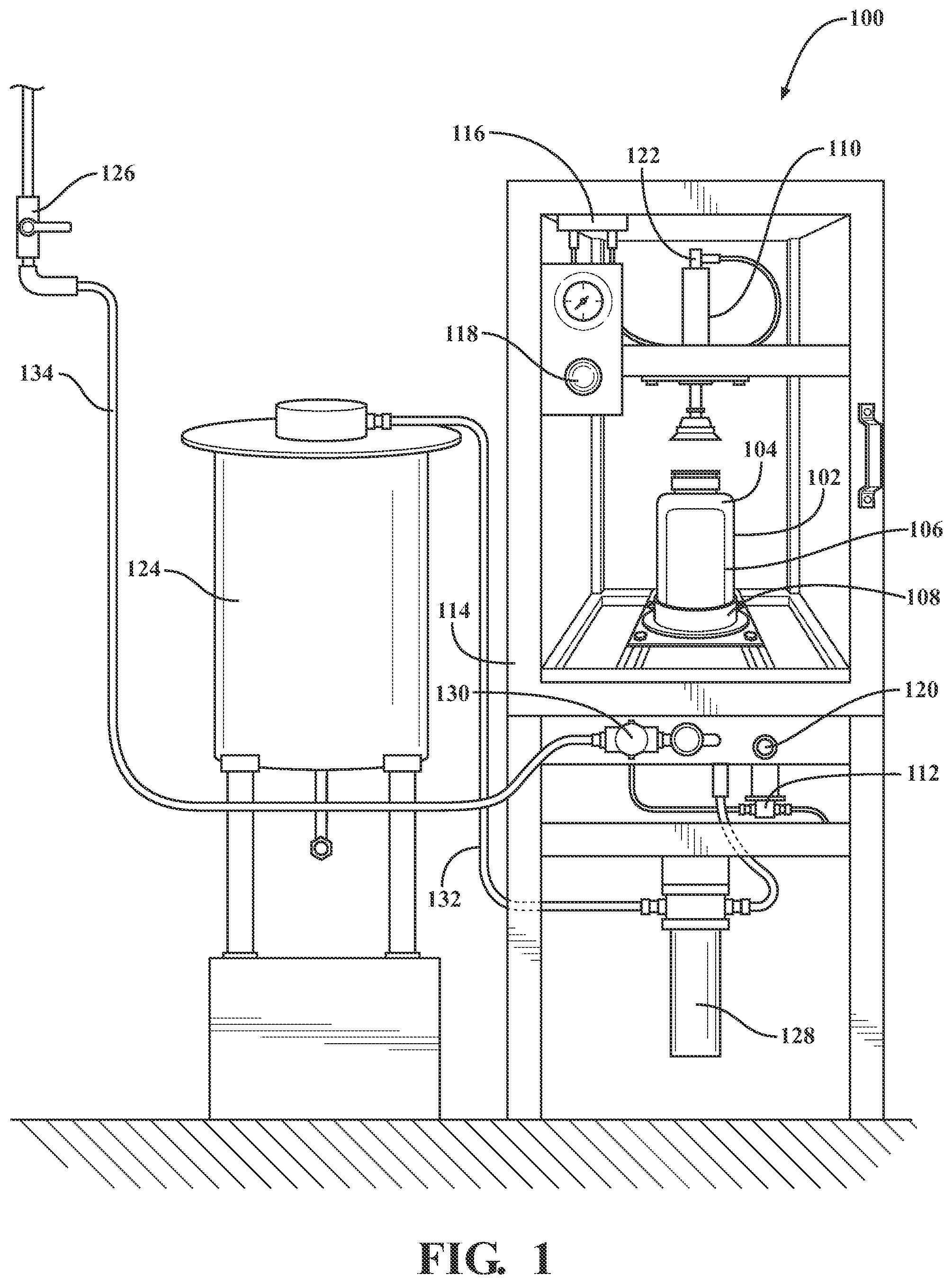 Patent US12611686 — Reclaiming paint cartridge delivery control liquid — Figure 1