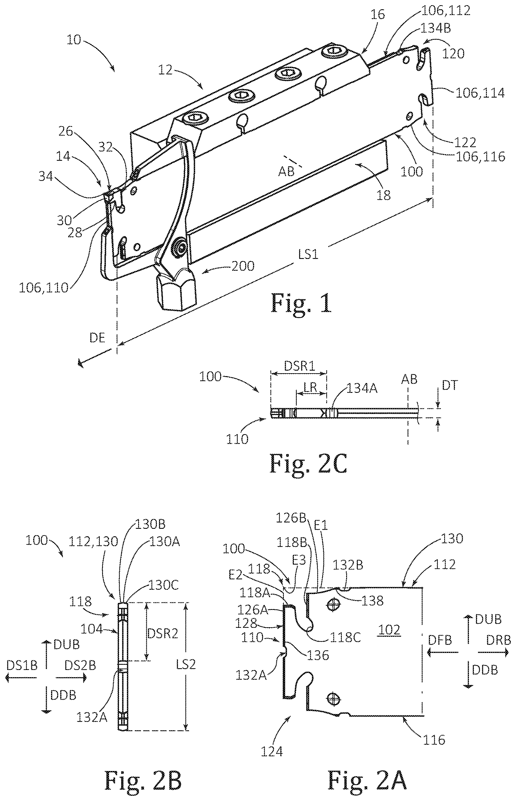 Patent US12611718 — Coolant conduit for a parting-off tool assembly — Figure 1