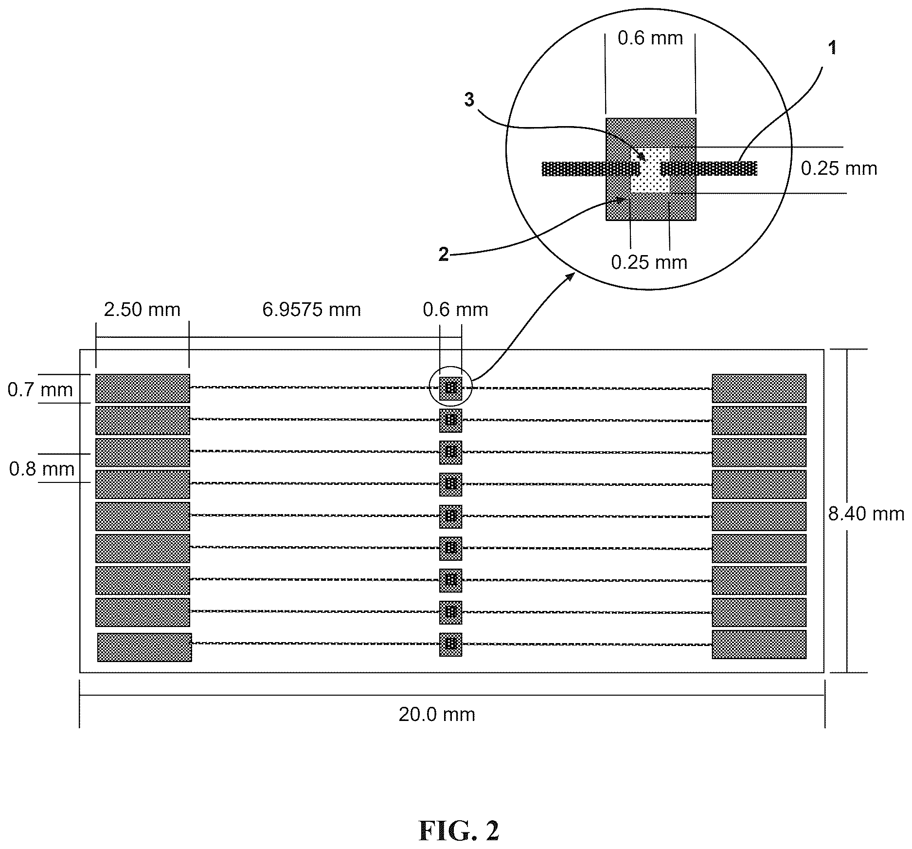 Patent US12611732 Figure 2 – Process of making components for electronic and optical devices using laser processing on a patterned conductive film