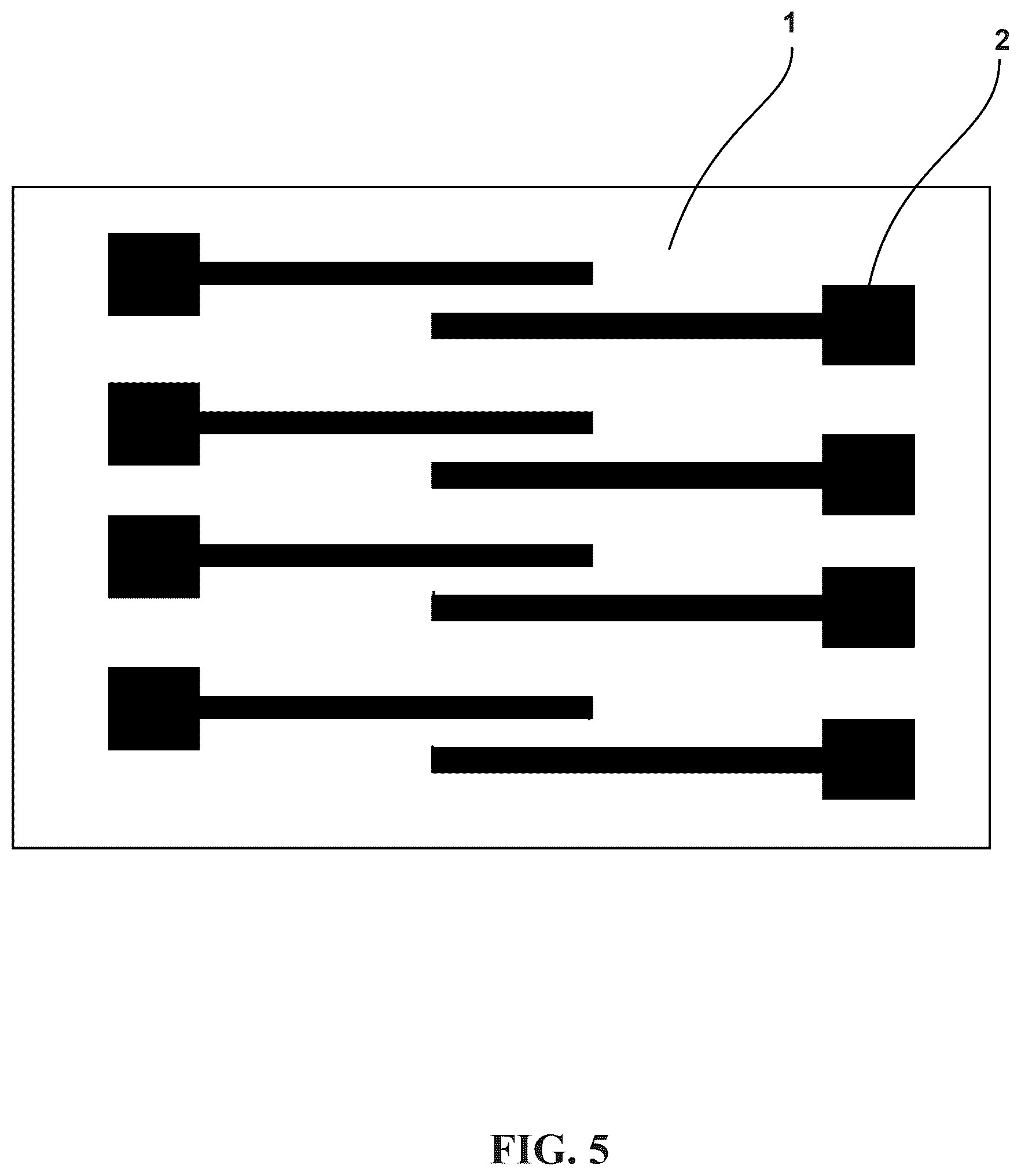 Patent US12611732 Figure 8 – Process of making components for electronic and optical devices using laser processing on a patterned conductive film