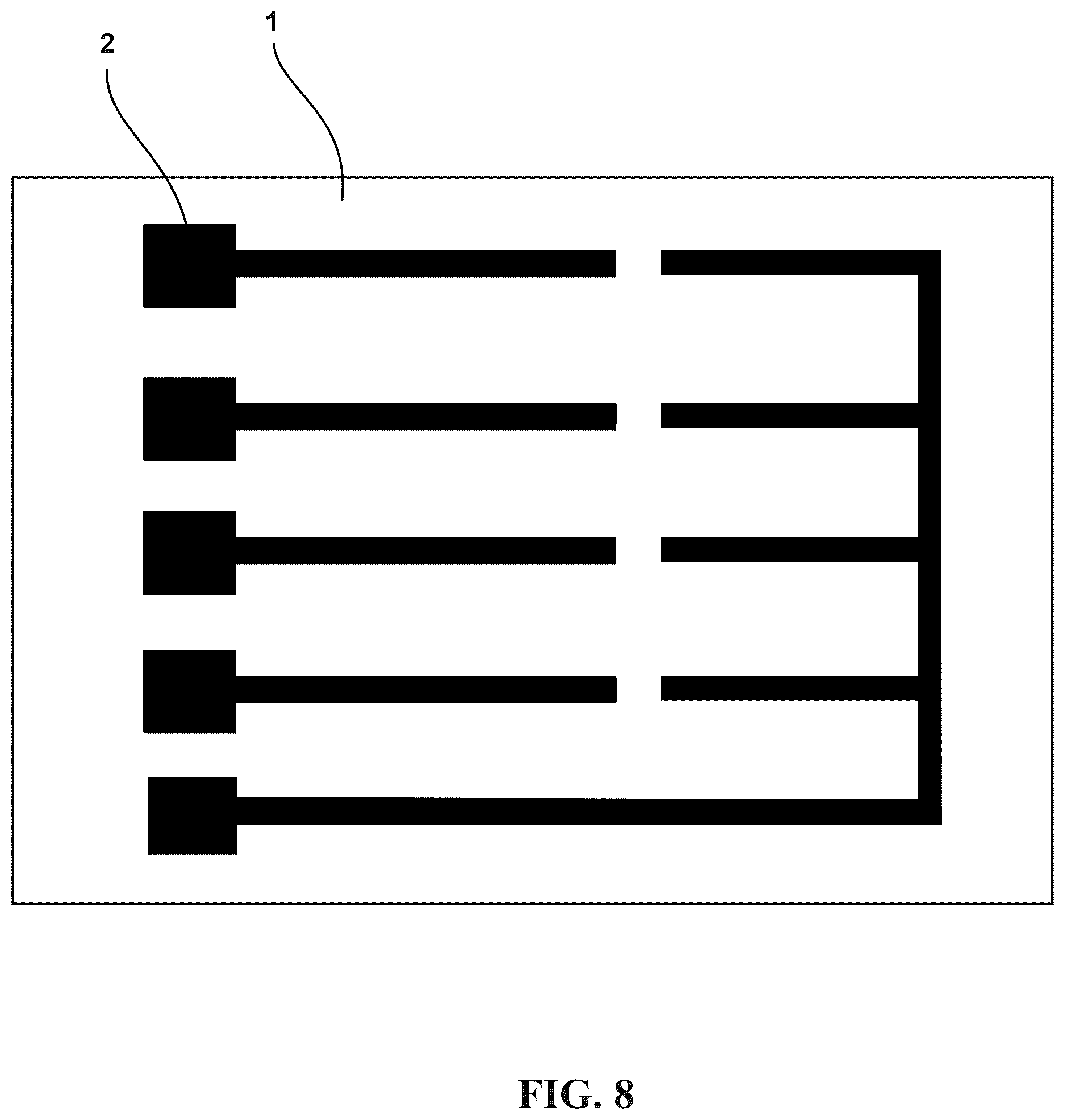 Patent US12611732 Figure 11 – Process of making components for electronic and optical devices using laser processing on a patterned conductive film